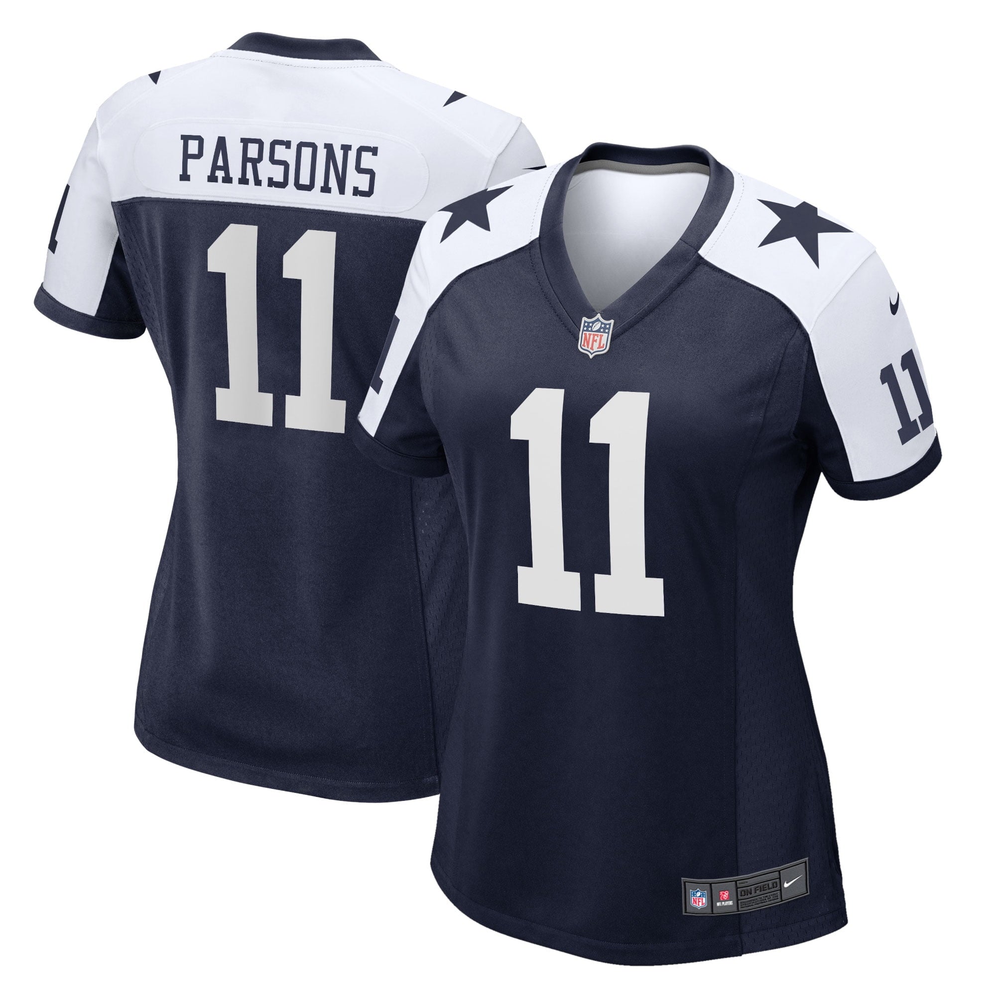 Women's Nike Micah Parsons Navy Dallas Cowboys Alternate Game Jersey - vstockx