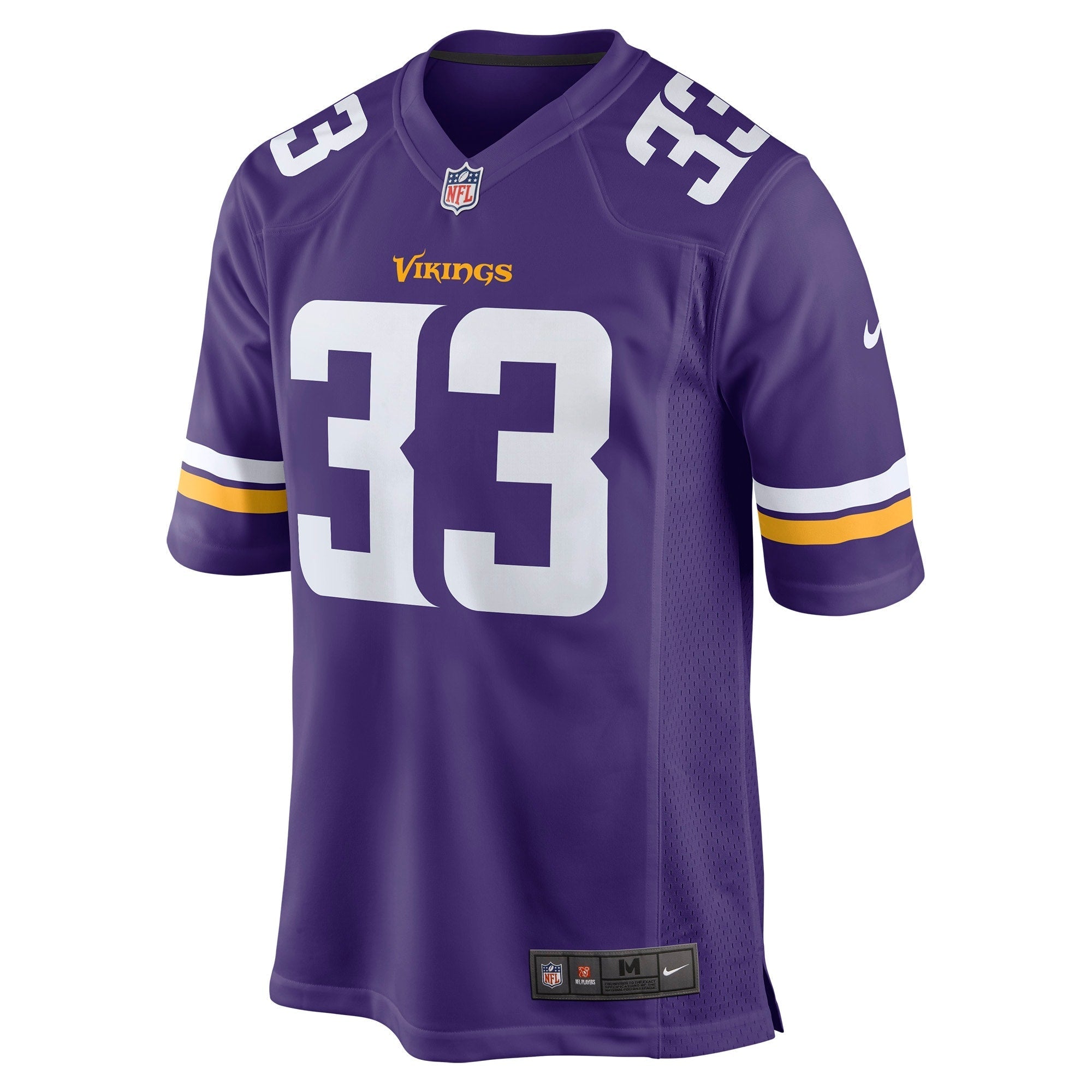 Men's Nike Brian Asamoah Purple Minnesota Vikings Player Game Jersey - vstockx
