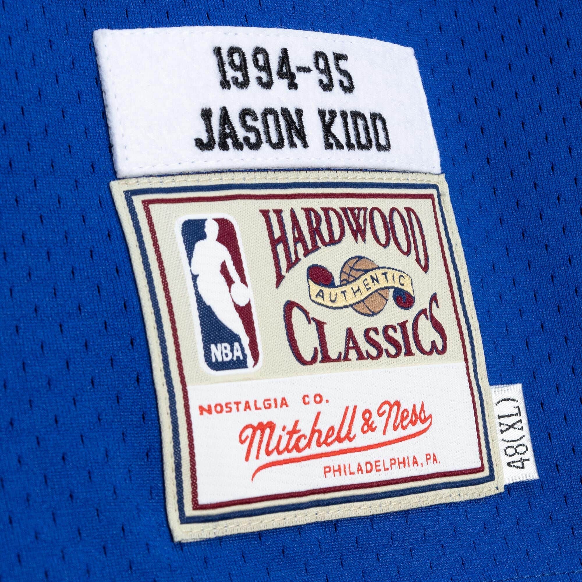 Authentic Jason Kidd Dallas Mavericks 1994-95 Jersey - vstockx