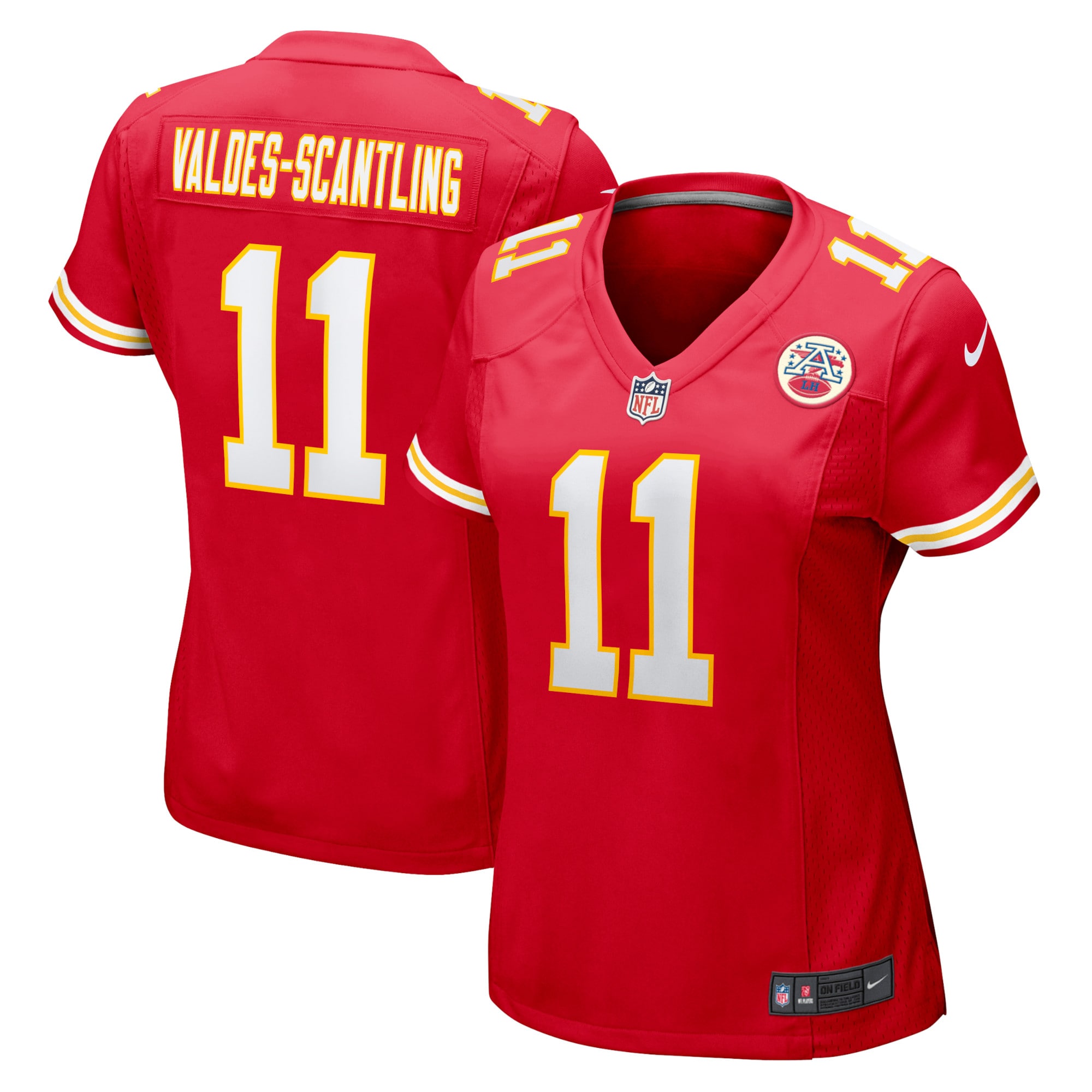 Marquez Valdes-Scantling Kansas City Chiefs Nike Women's Game Jersey - Red - vstockx