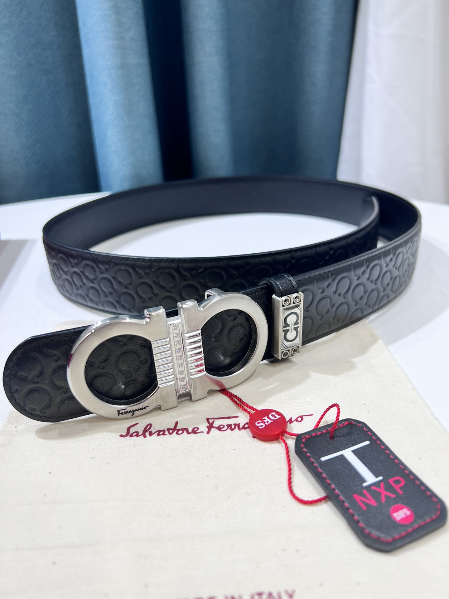 Streetwear Belt Ferragamo 319646 size:3.5cm - vstockx