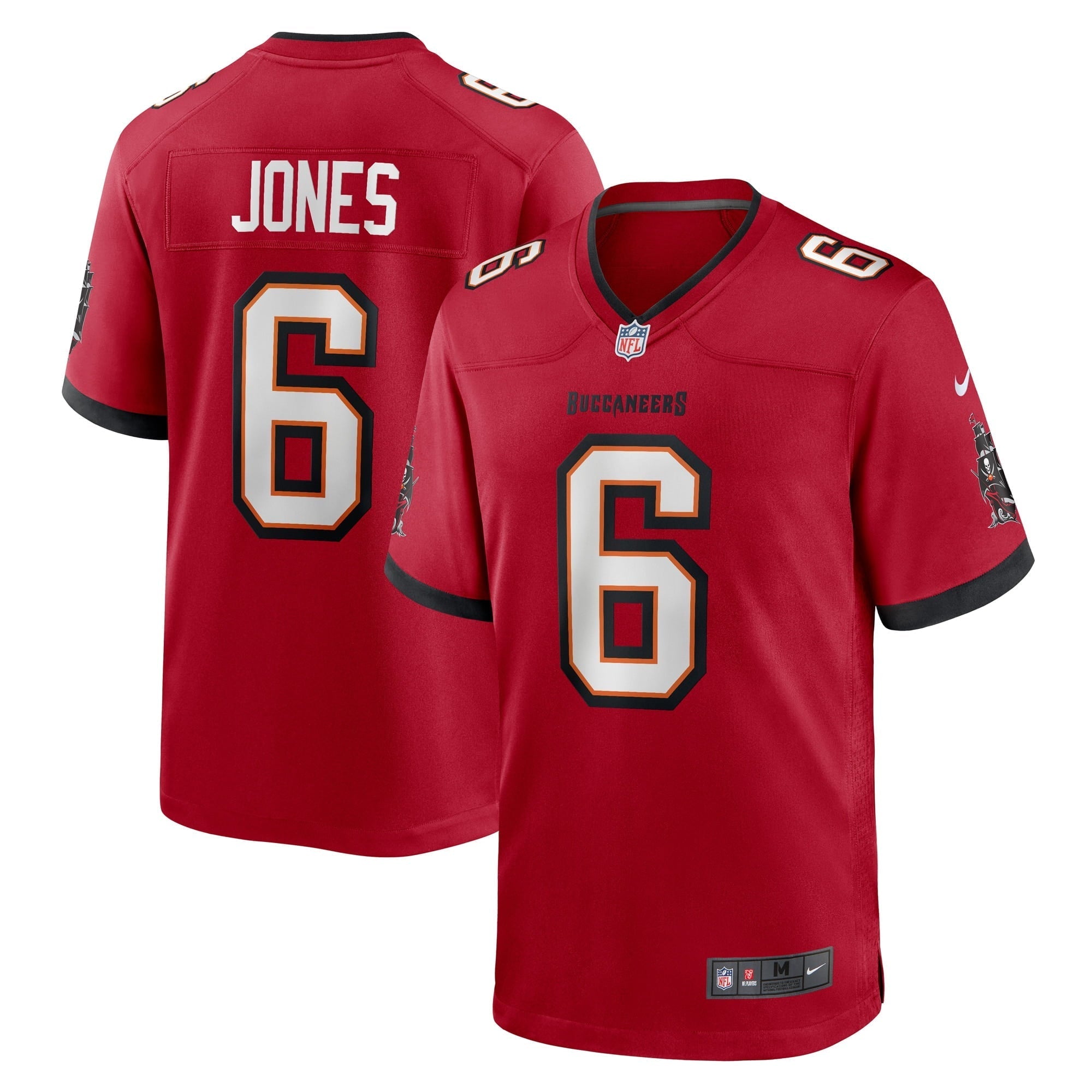 Men's Nike Julio Jones Red Tampa Bay Buccaneers Player Game Jersey - vstockx