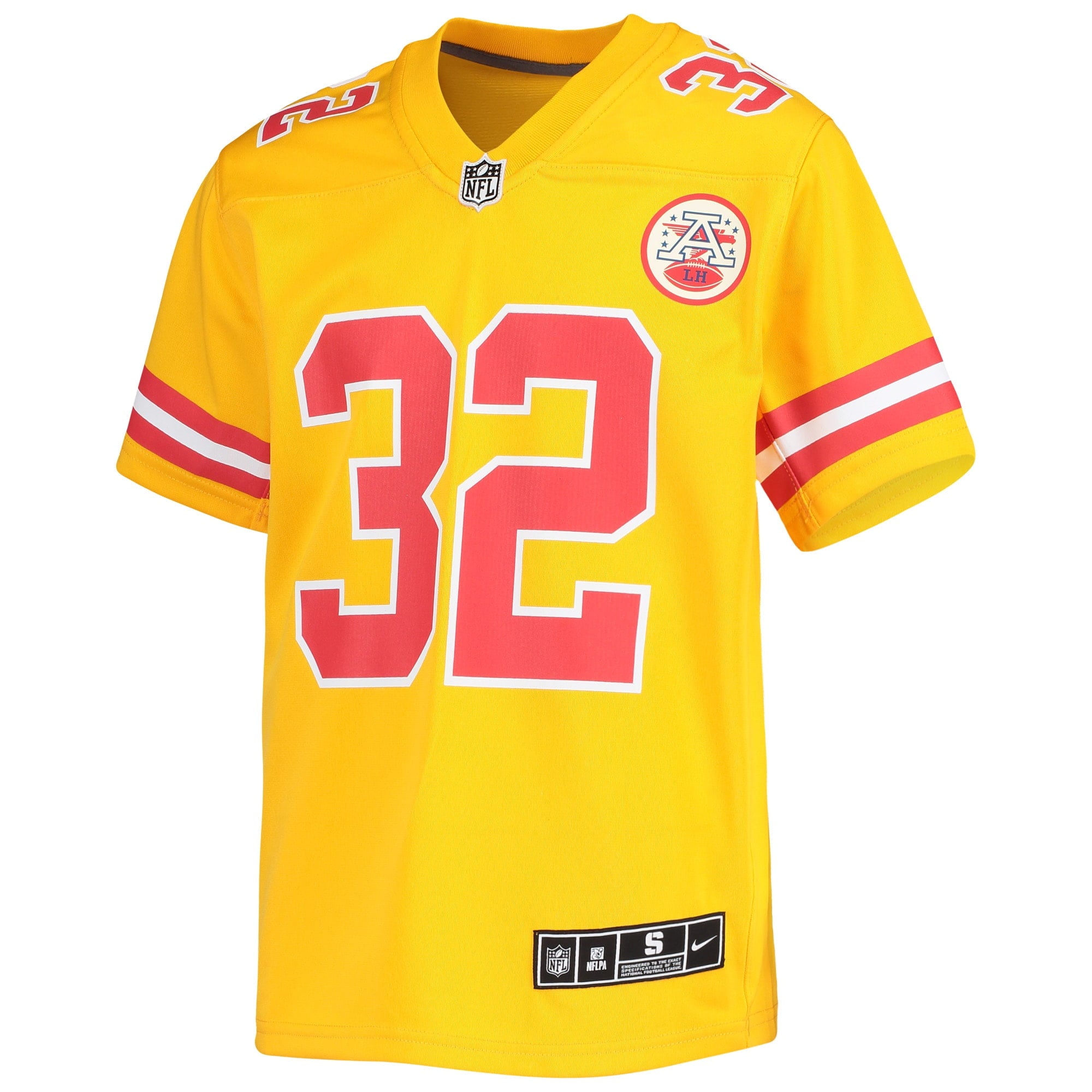 Youth Nike Tyrann Mathieu Gold Kansas City Chiefs Inverted Team Game Jersey - vstockx