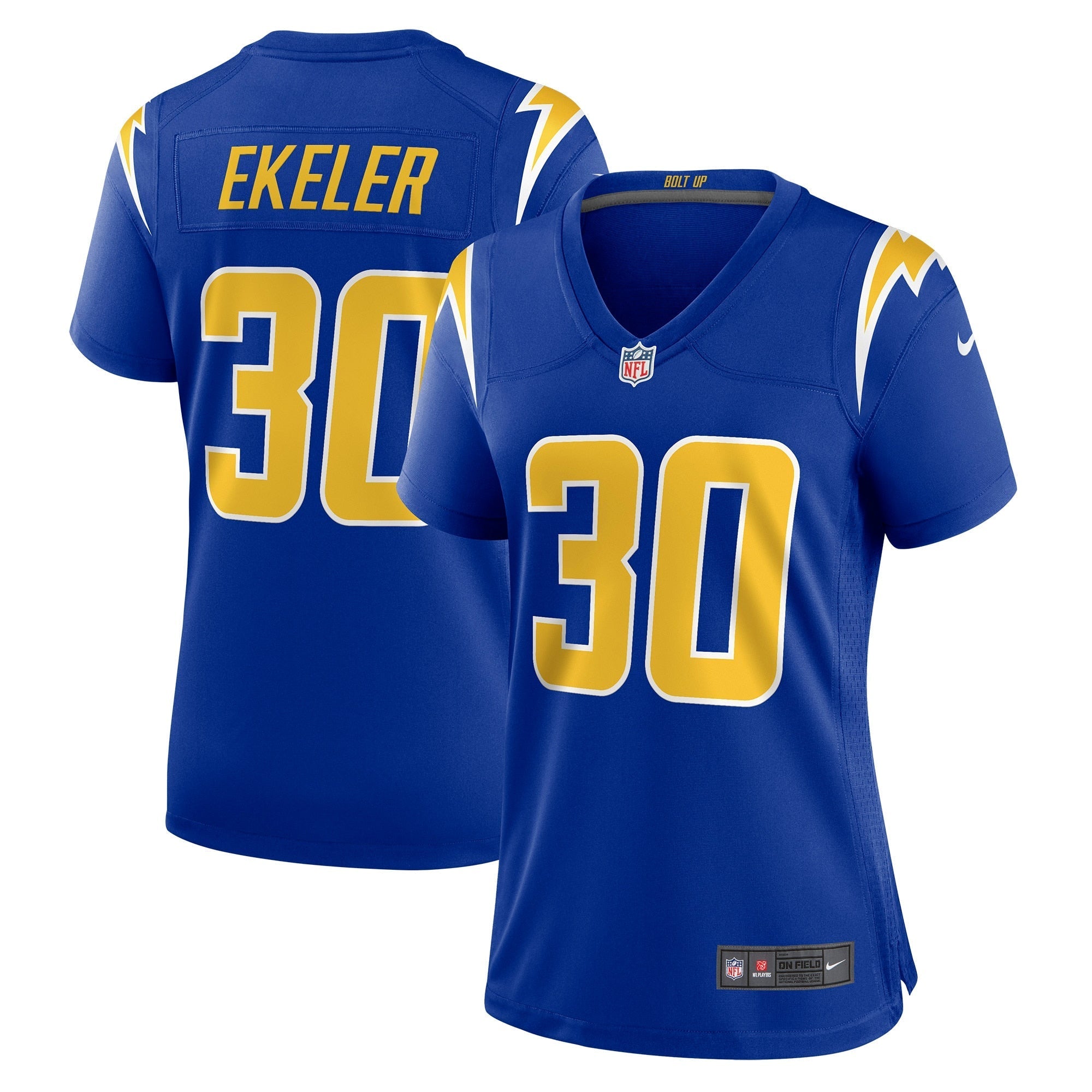 Women's Nike Austin Ekeler Royal Los Angeles Chargers Game Jersey - vstockx