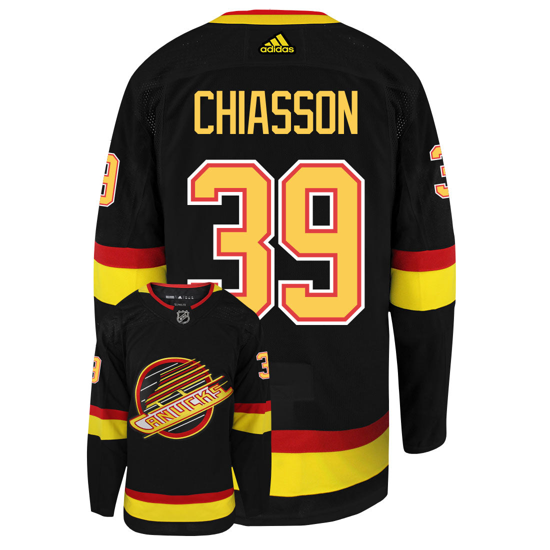 Alex Chiasson Vancouver Canucks Adidas Primegreen Authentic NHL Hockey Jersey - vstockx