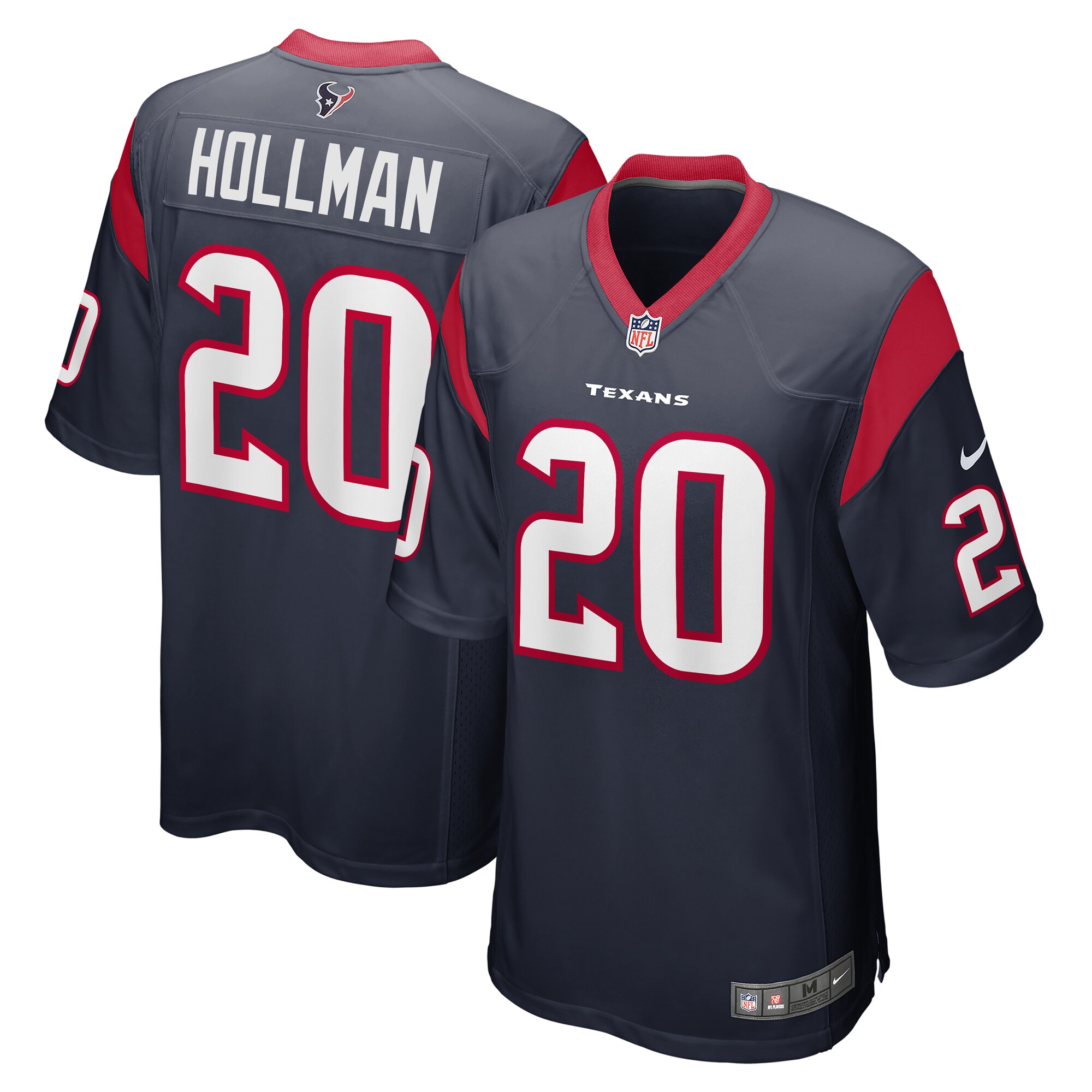 Ka'Dar Hollman Houston Texans Nike Team Game Jersey - Navy - vstockx