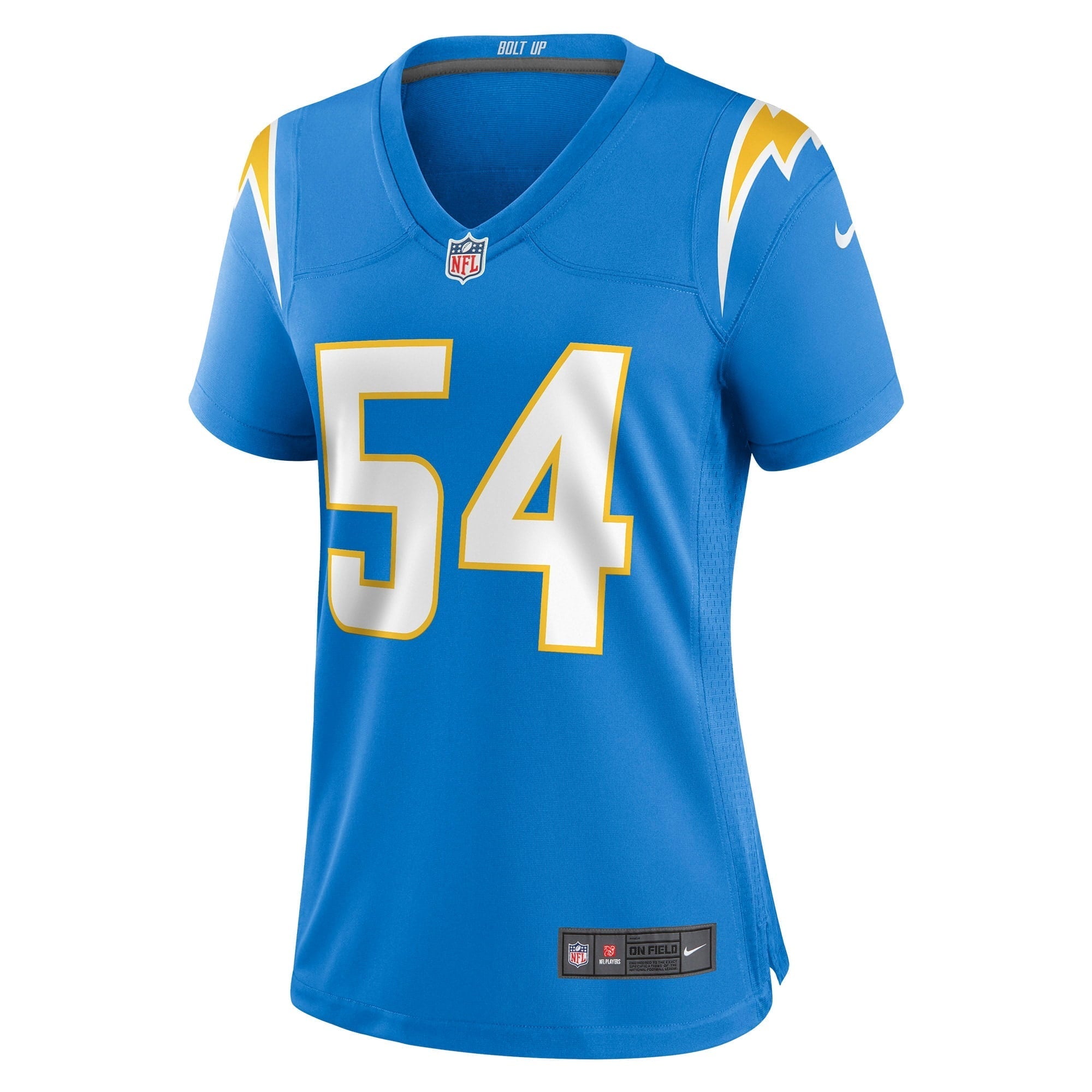 Women's Nike Carlo Kemp Powder Blue Los Angeles Chargers Game Player Jersey - vstockx