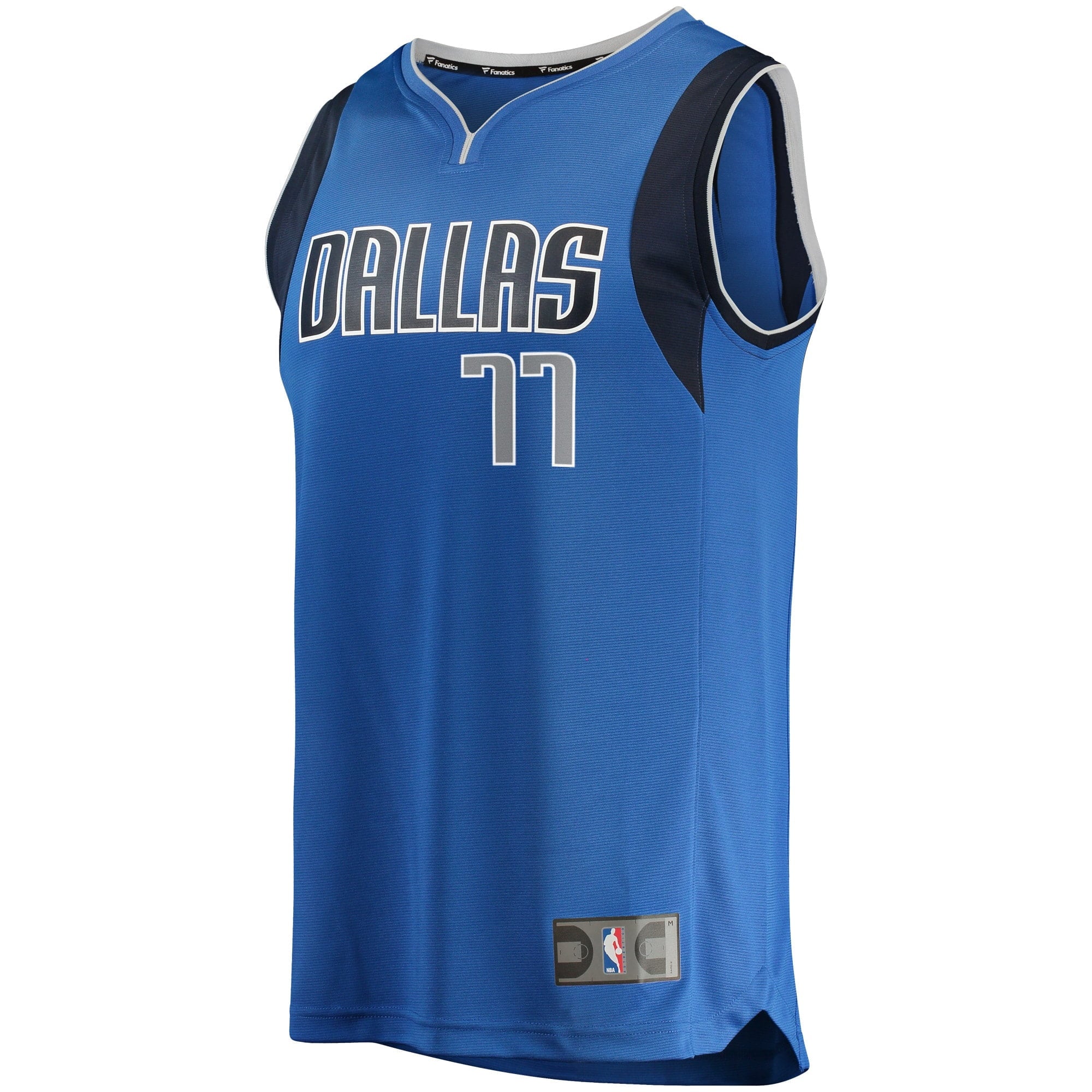Men's Fanatics Branded Luka Doncic Blue Dallas Mavericks Fast Break Replica Jersey - Icon Edition - vstockx