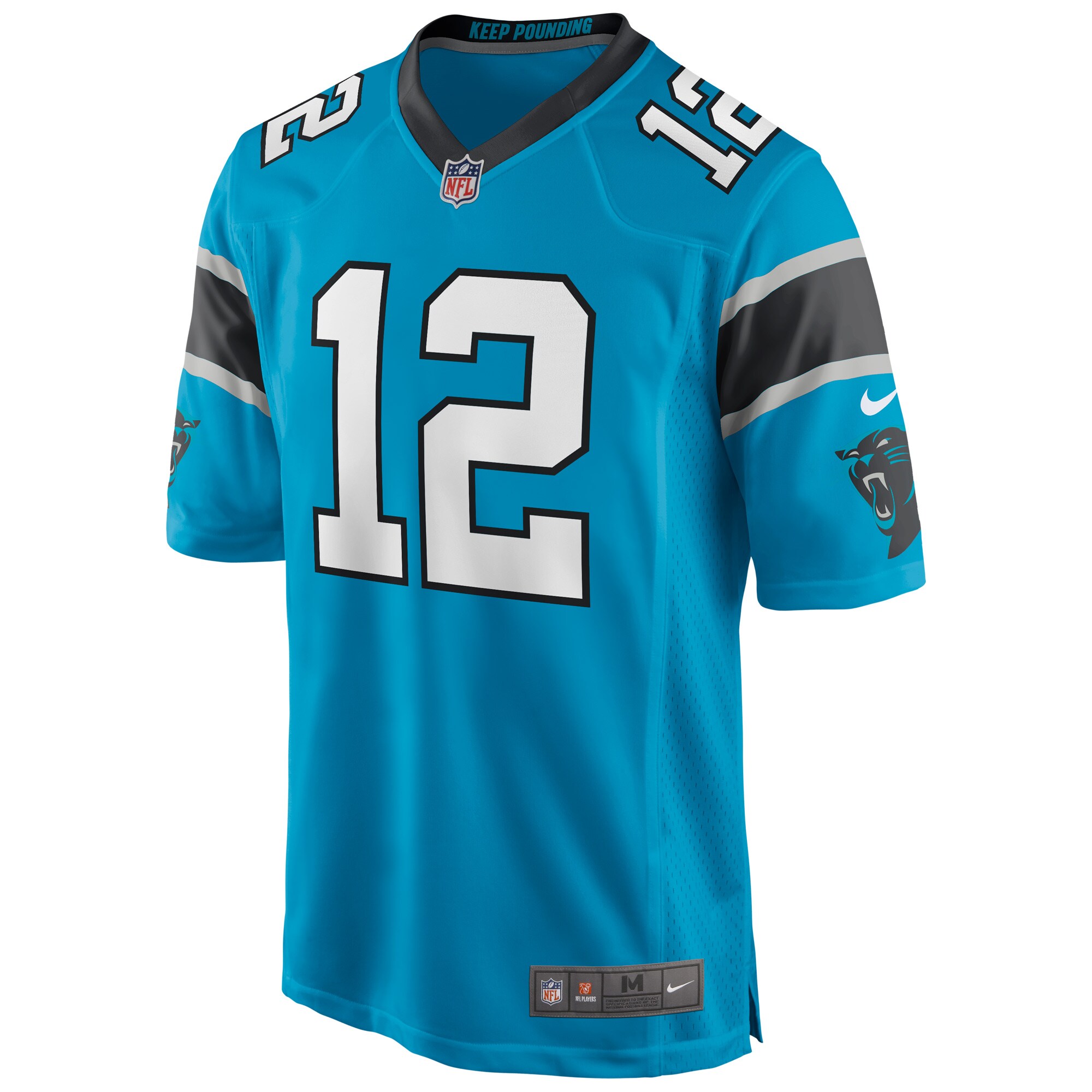 DJ Moore Carolina Panthers Nike Game Player Jersey - Blue - vstockx