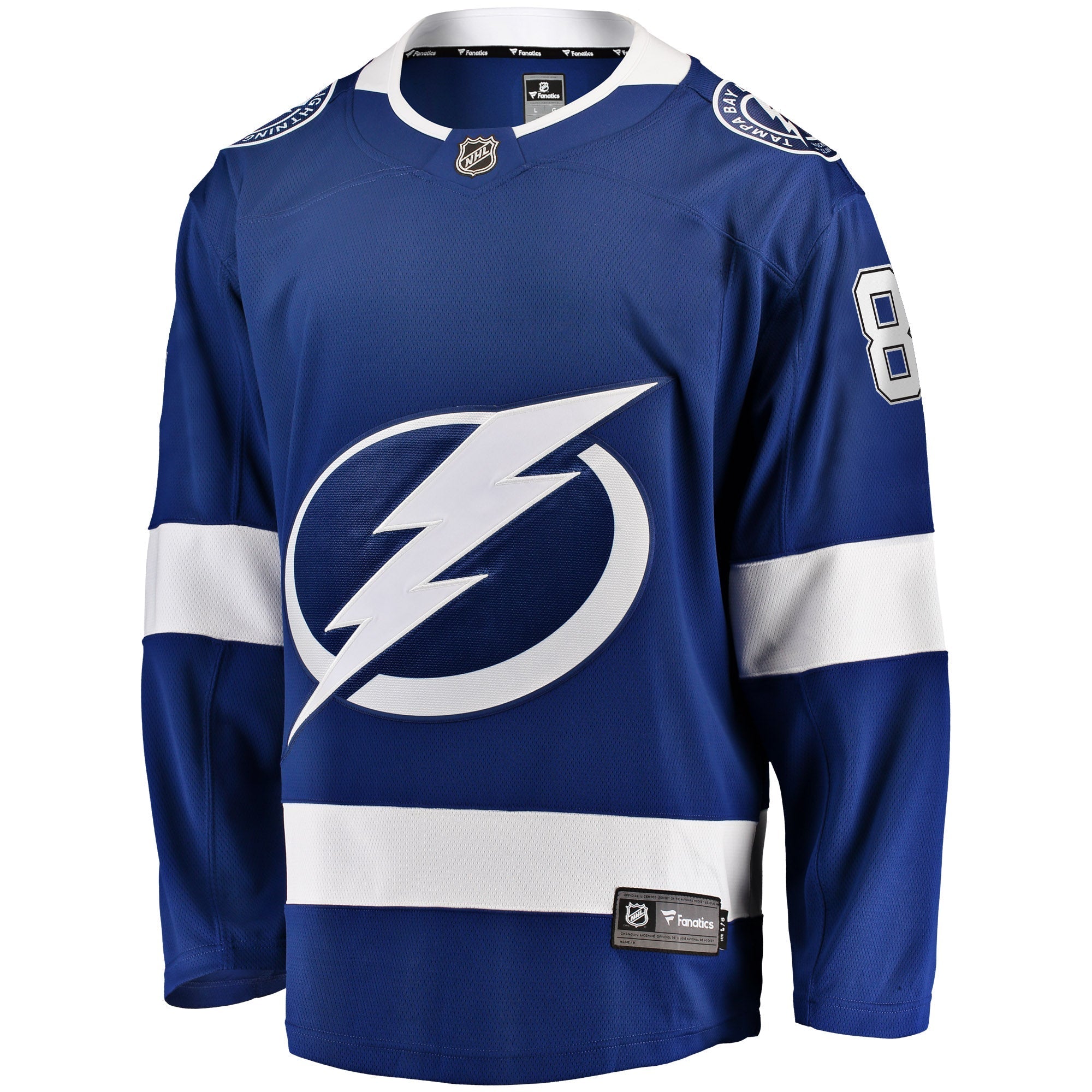 Men's Fanatics Branded Erik Cernak Tampa Bay Lightning Blue Home Breakaway Player Jersey - vstockx