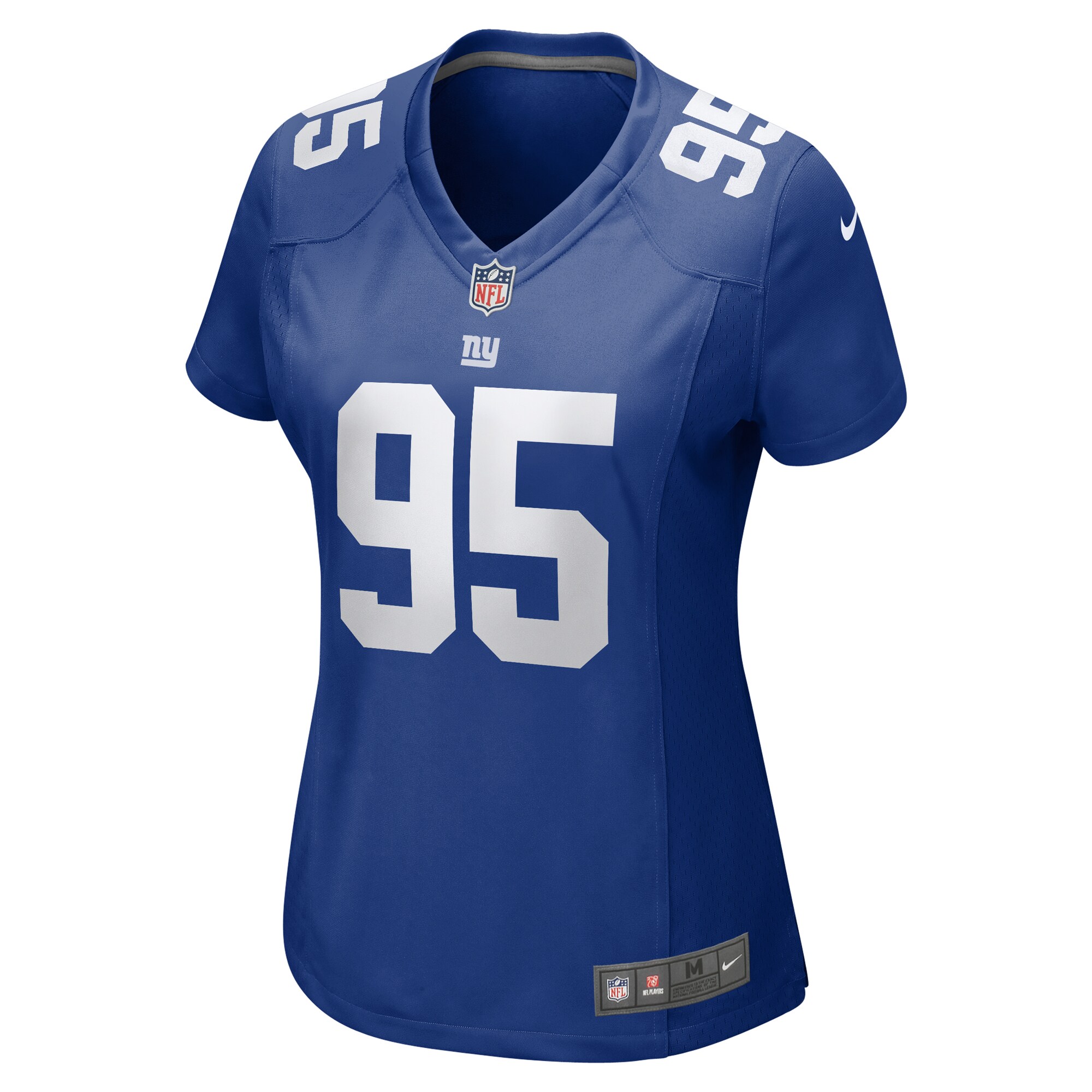 Jordon Riley New York Giants Nike Women's Team Game Jersey - Royal - vstockx