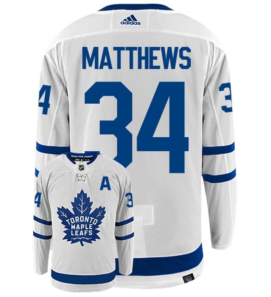 Auston Matthews Toronto Maple Leafs Adidas Primegreen Authentic NHL Hockey Jersey - vstockx