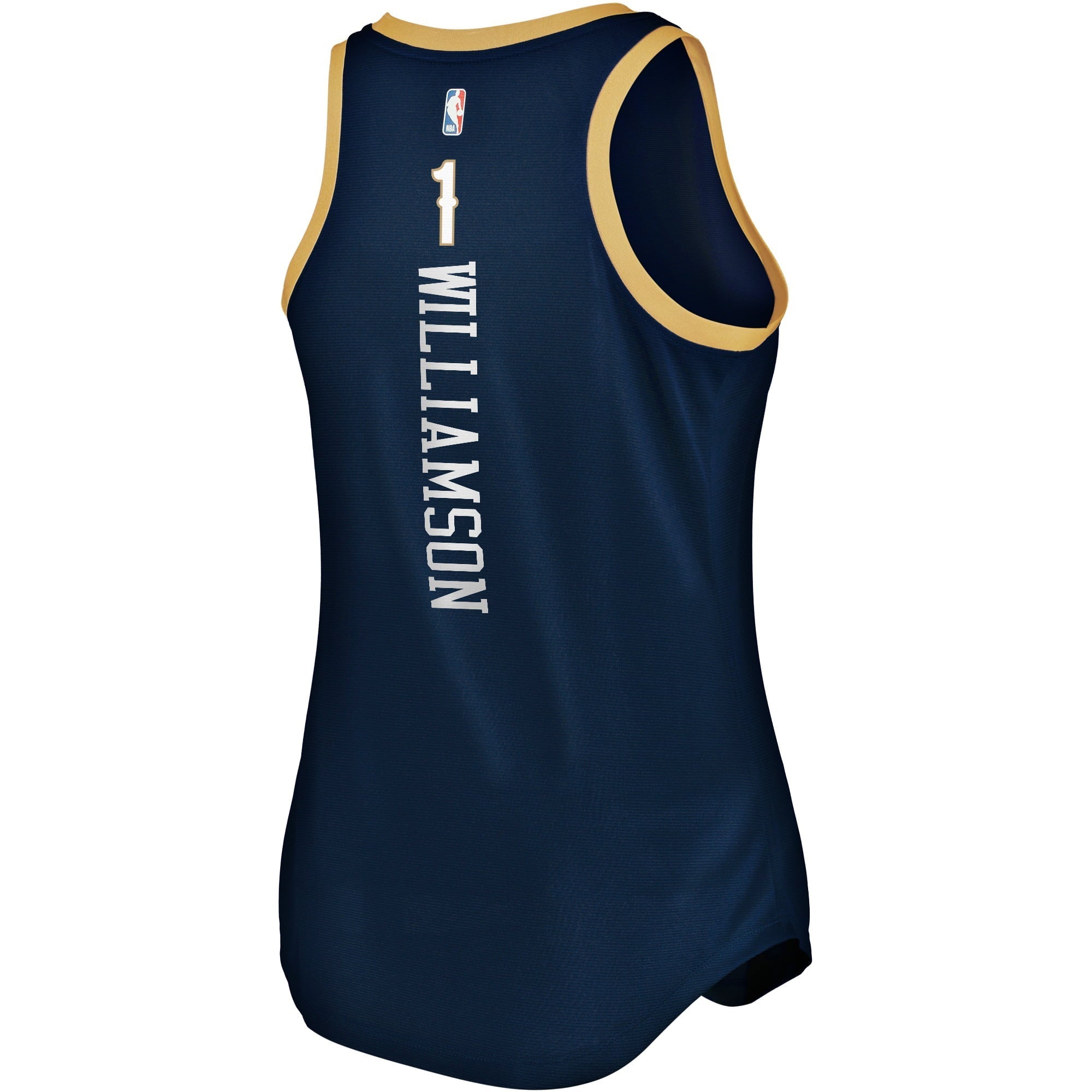 Women's Fanatics Branded Zion Williamson Navy New Orleans Pelicans 2019/20 Fast Break Team Tank Jersey - Icon Edition - vstockx