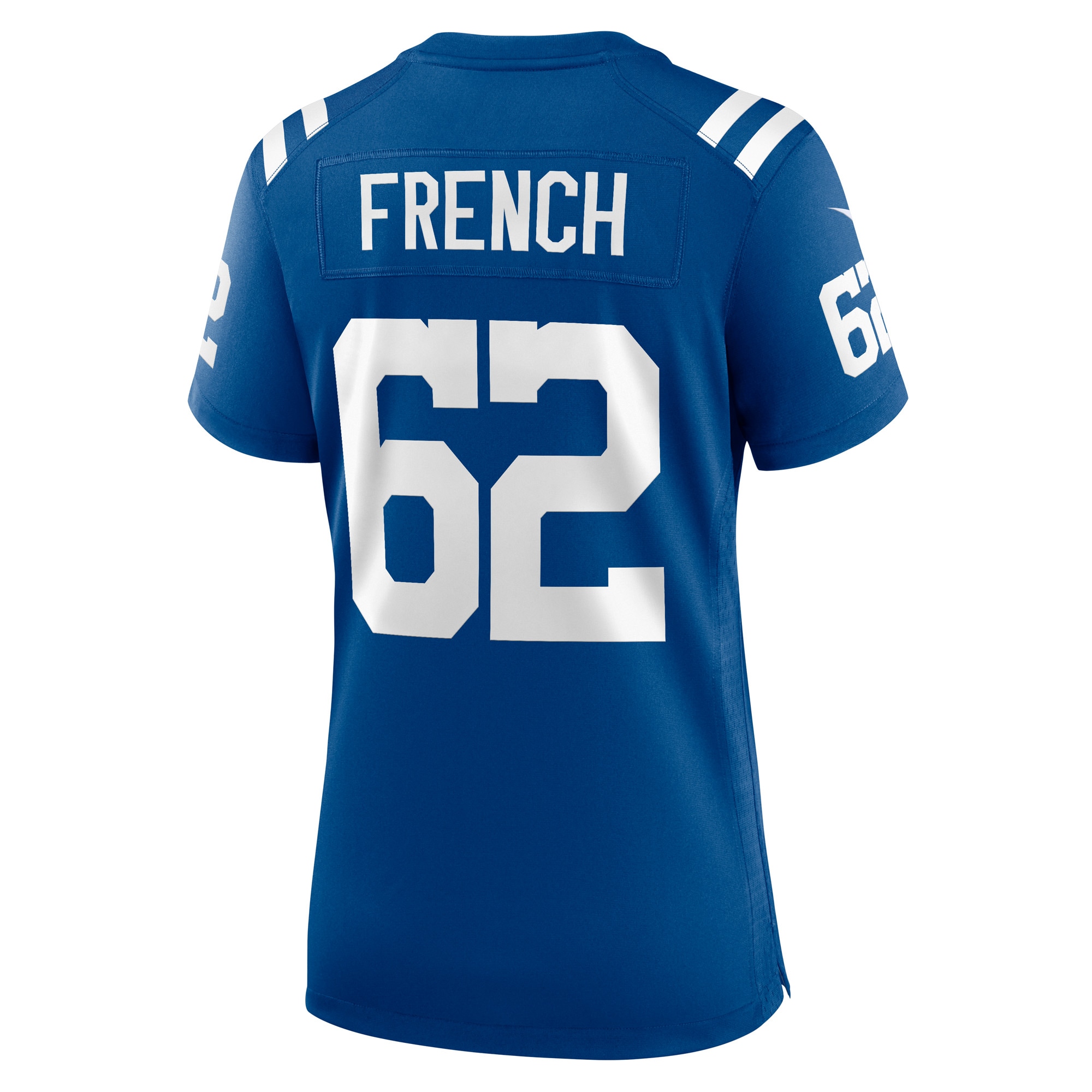 Wesley French Indianapolis Colts Nike Women's Game Player Jersey - Royal - vstockx