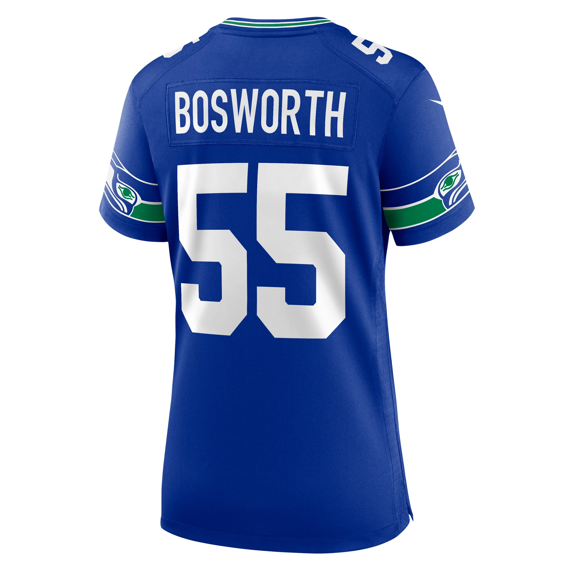 Brian Bosworth Seattle Seahawks Nike Women's Throwback Retired Player Game Jersey - Royal - vstockx