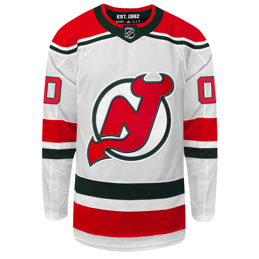 Customizable New Jersey Devils 2022 Adidas Heritage Primegreen Authentic NHL Hockey Jersey - vstockx