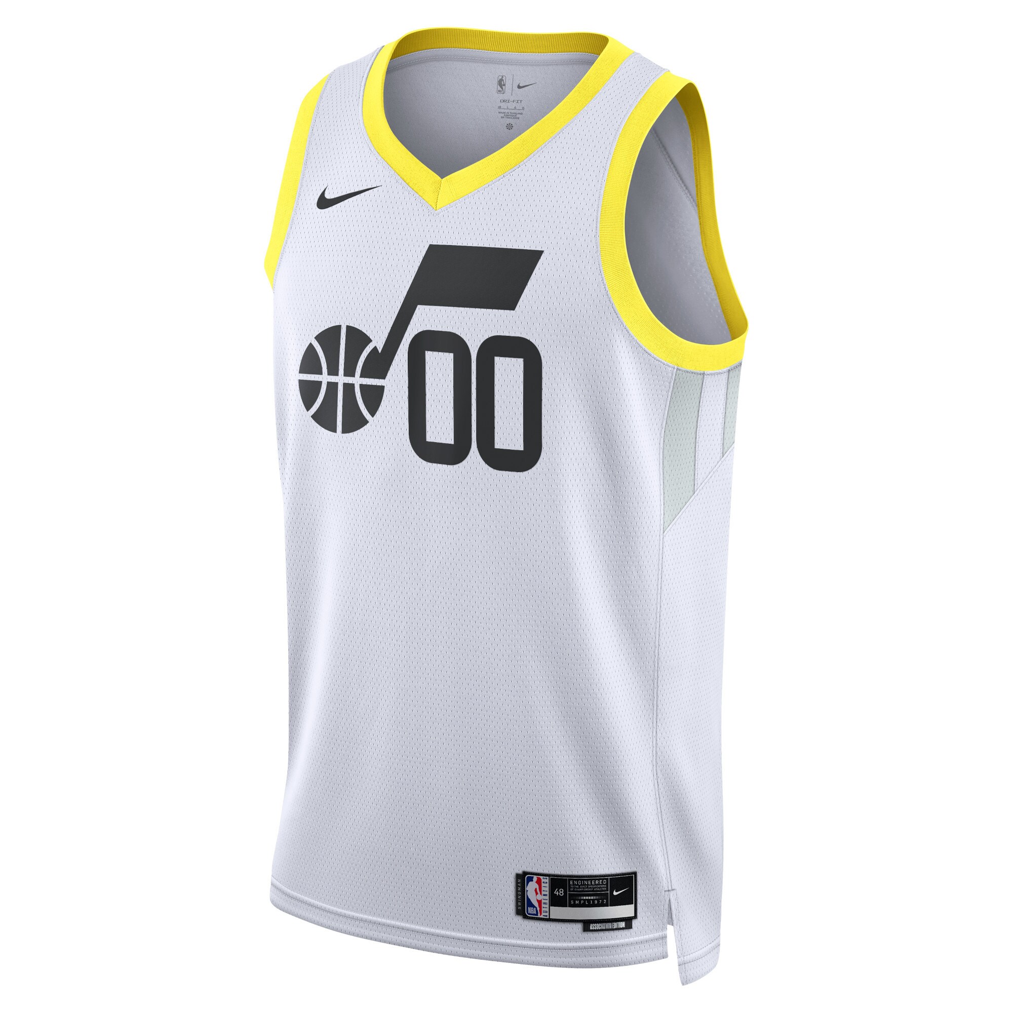 Utah Jazz Nike Unisex Swingman Custom Jersey White - Association Edition - vstockx