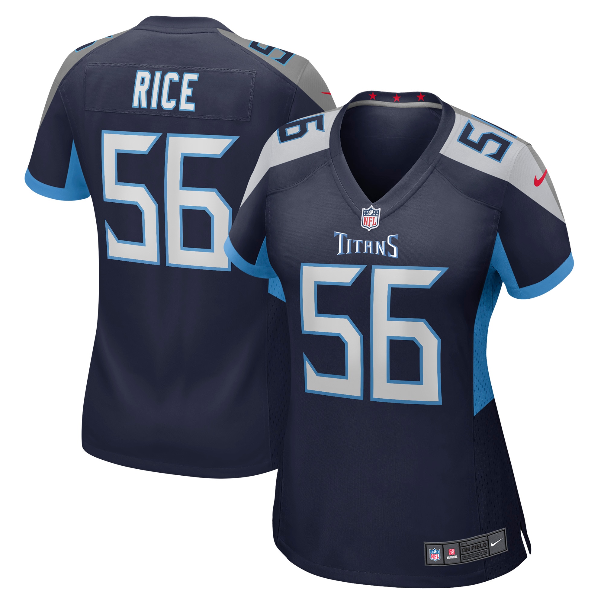 Monty Rice Tennessee Titans Nike Women's Game Jersey - Navy - vstockx