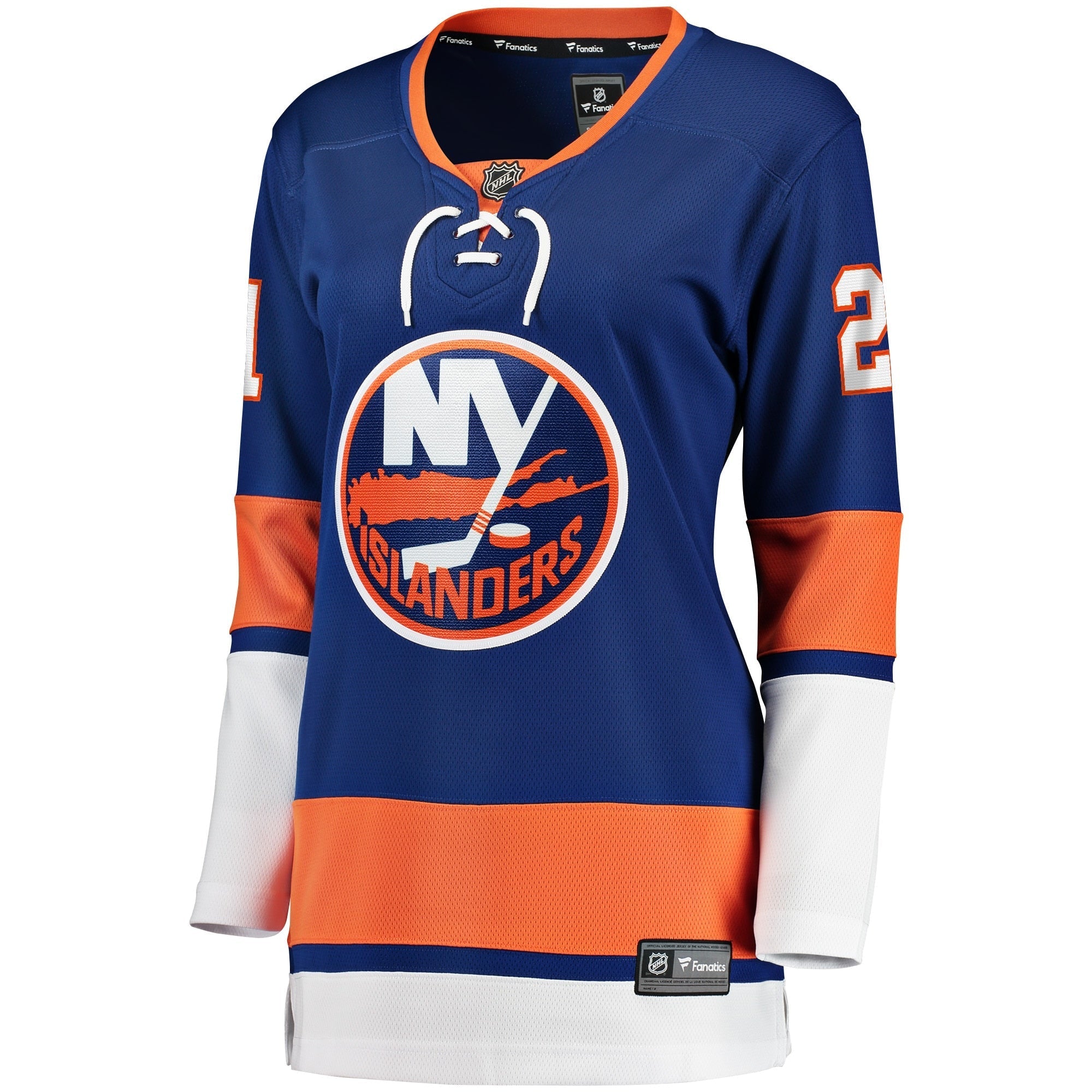 Women's Fanatics Branded Kyle Palmieri Royal New York Islanders 2017/18 Home Breakaway Replica Jersey - vstockx