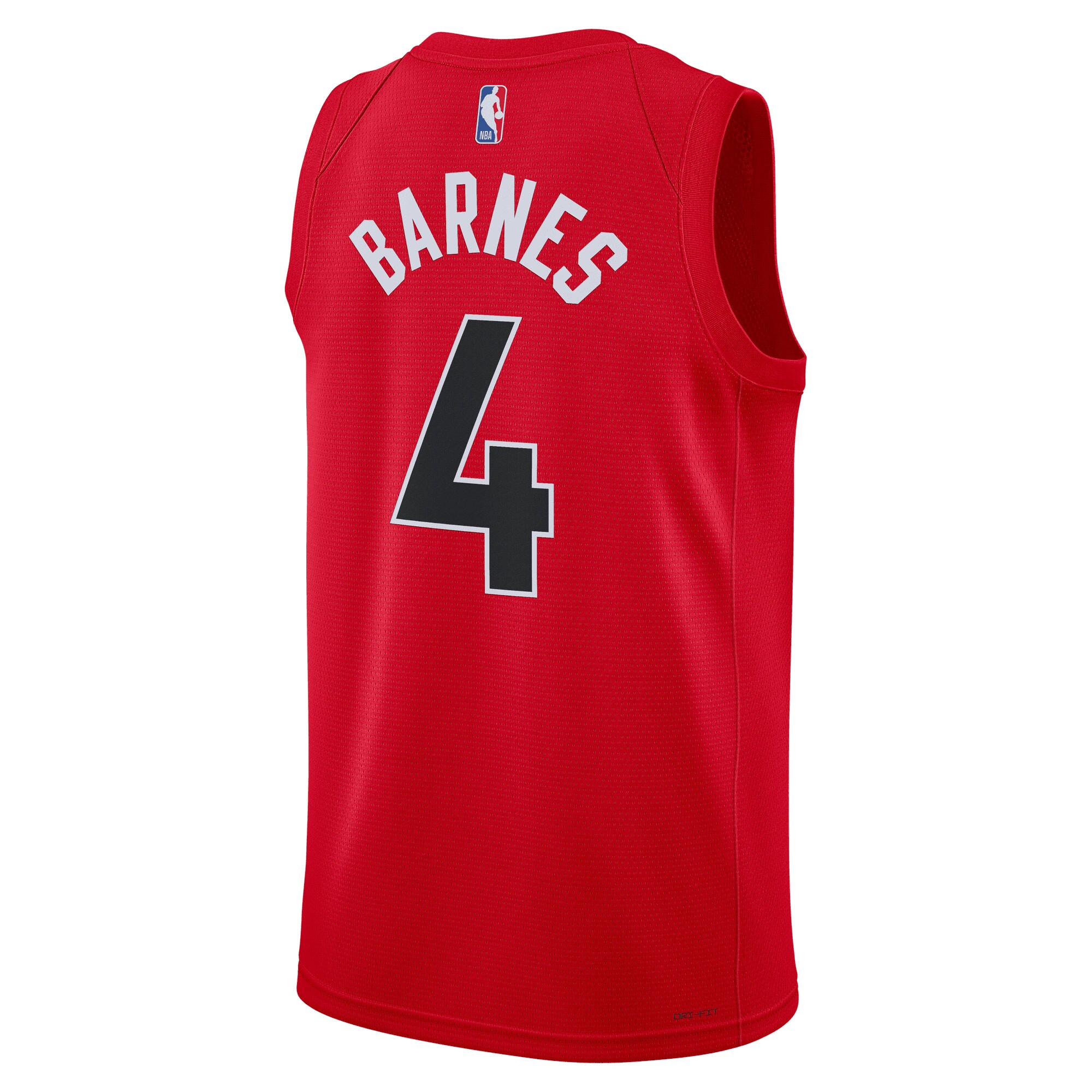 Scottie Barnes Toronto Raptors Nike Unisex Swingman Jersey - Association Edition - Red - vstockx