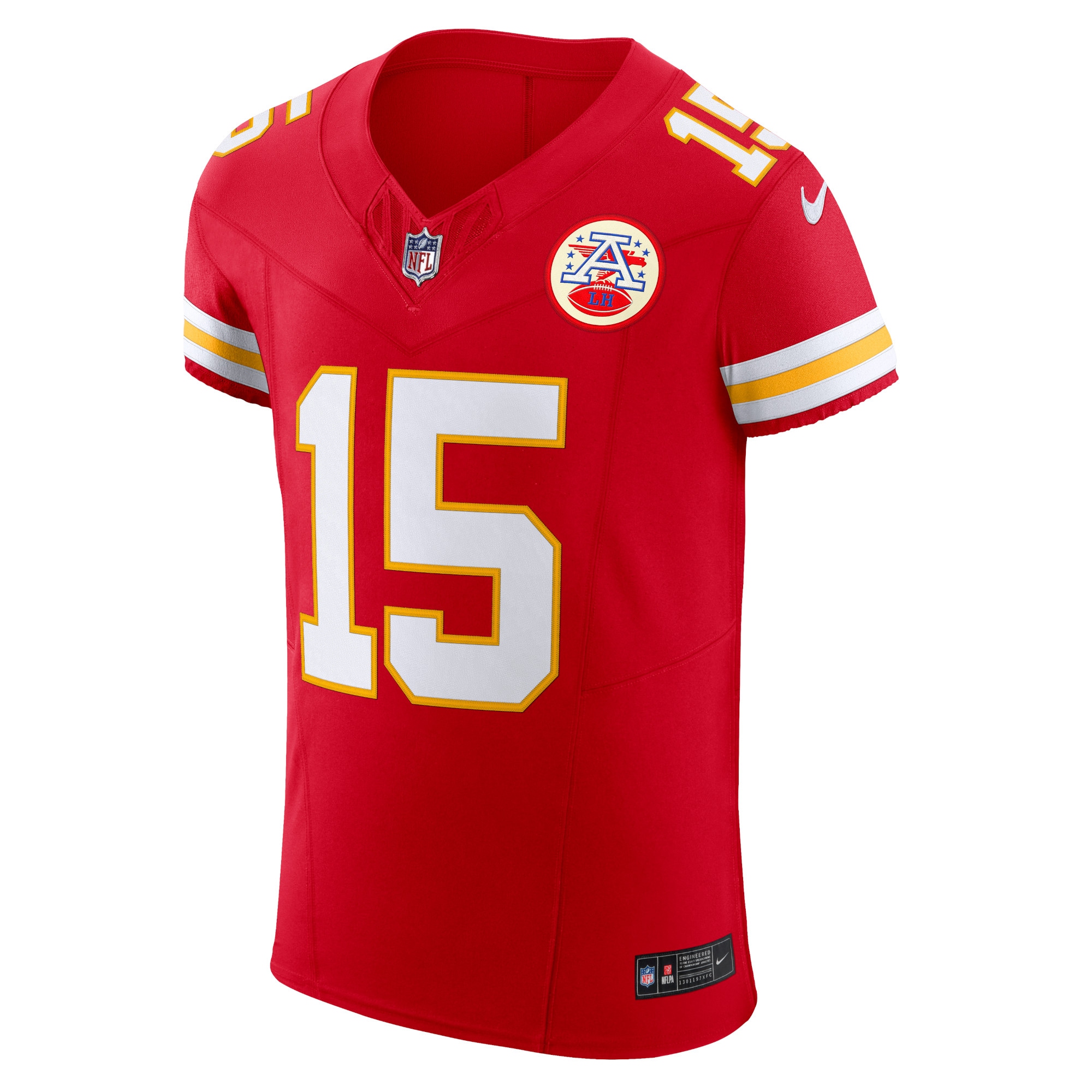 Patrick Mahomes Kansas City Chiefs Nike Vapor F.U.S.E. Elite Jersey - Red - vstockx