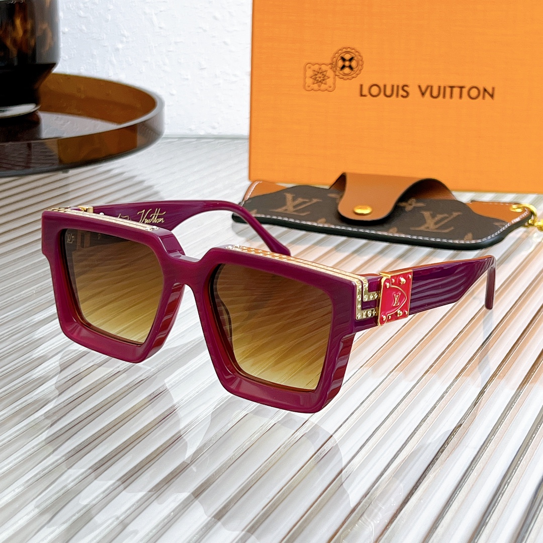 Sunglasses Louis Vuitton LV96006 Millionaires - vstockx