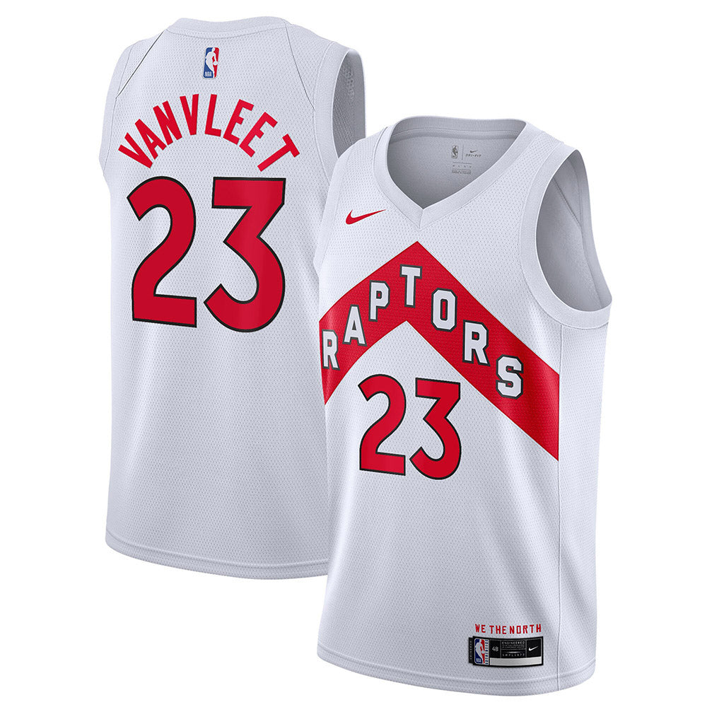 Youth Toronto Raptors Fred VanVleet Association Jersey - White - vstockx