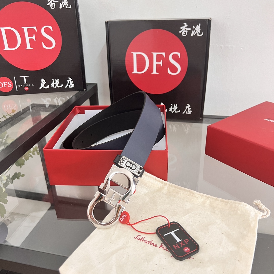 Streetwear Belt Ferragamo 320270 size:3.5cm - vstockx