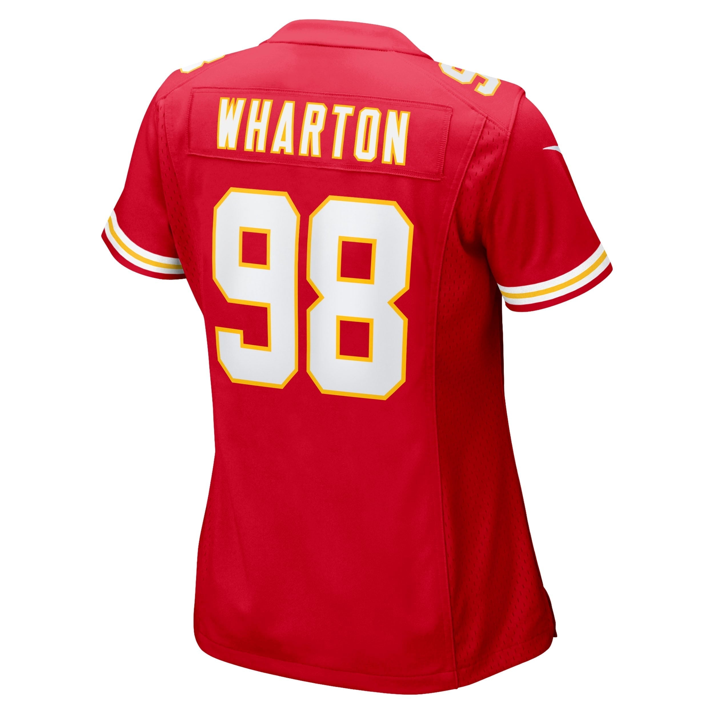 Women's Nike Tershawn Wharton Red Kansas City Chiefs Game Jersey - vstockx