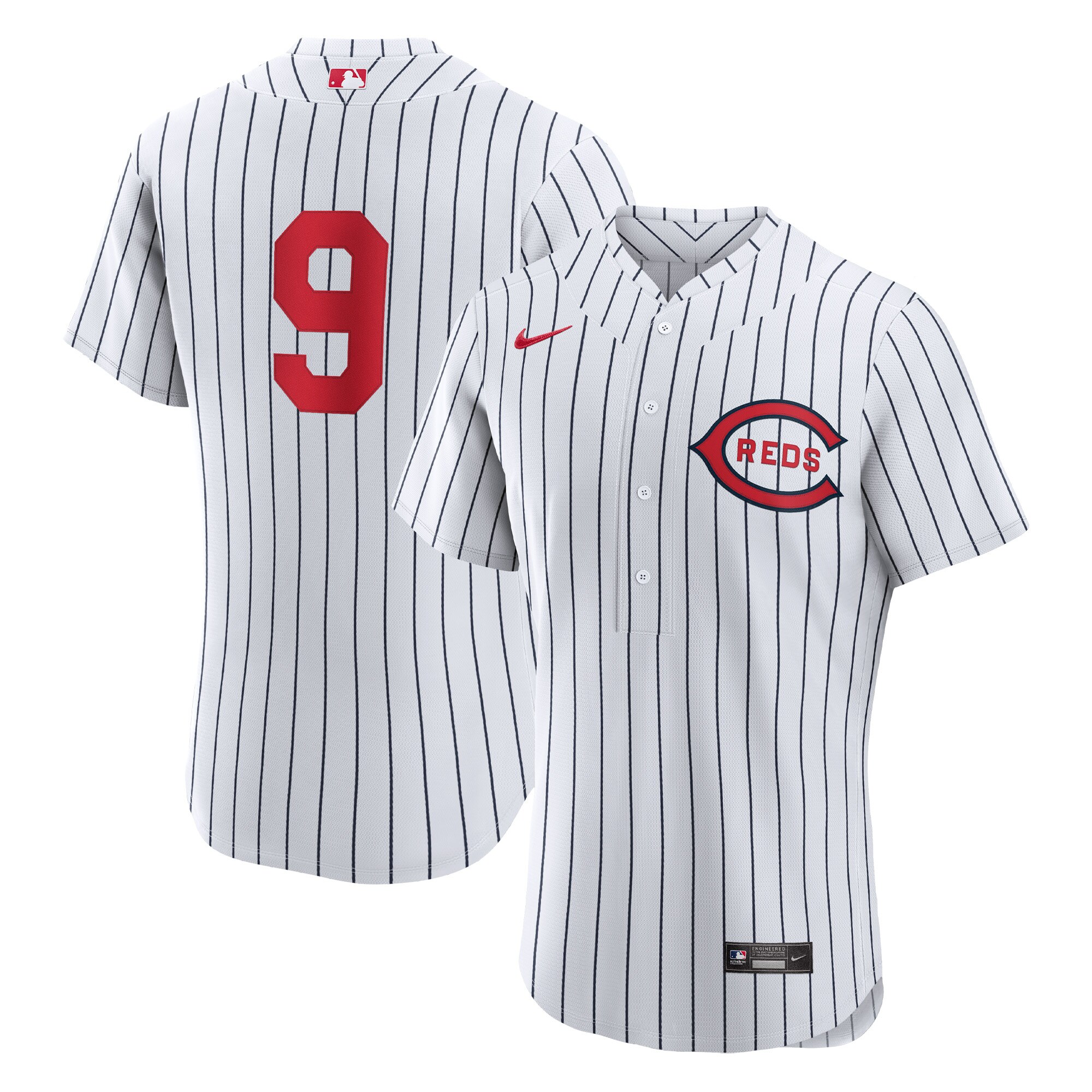 Mike Moustakas Cincinnati Reds Nike 2022 MLB at Field of Dreams Game Authentic Player Jersey - White - vstockx