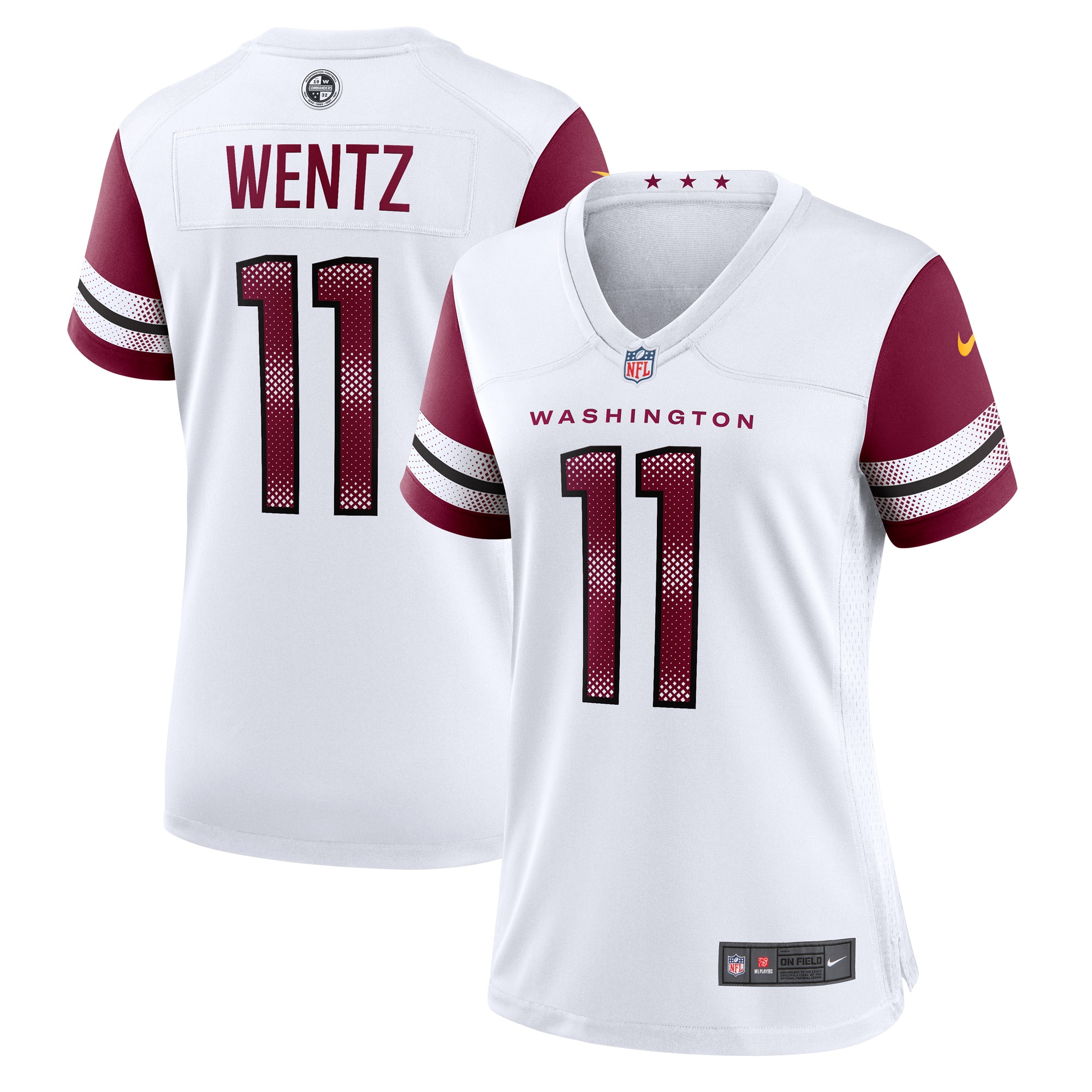 Carson Wentz Washington Commanders Nike Women's Game Jersey - White - vstockx