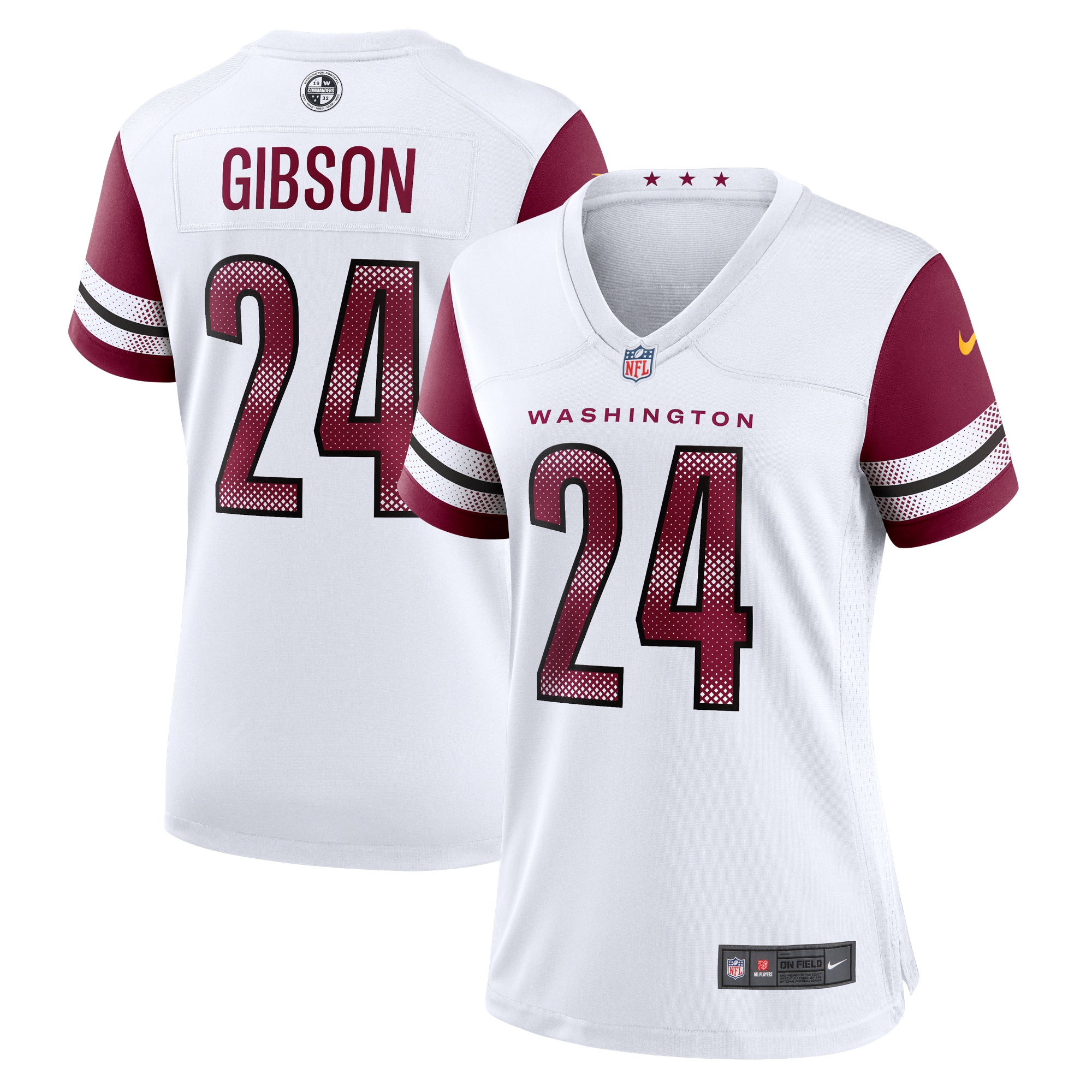 Antonio Gibson Washington Commanders Nike Women's Game Jersey - White - vstockx