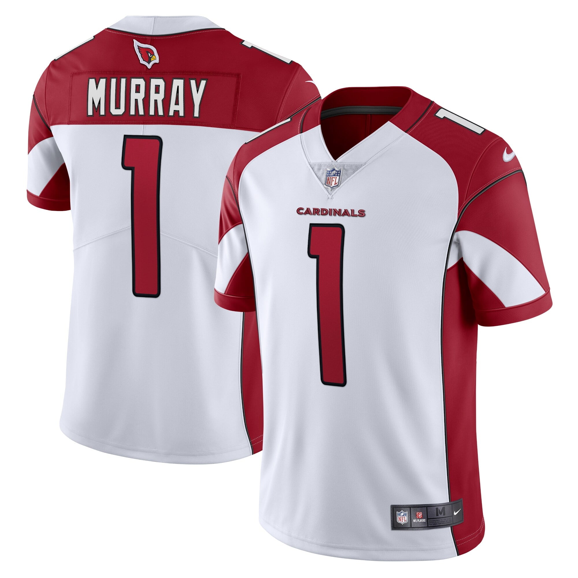 Men's Nike Kyler Murray White Arizona Cardinals Vapor Limited Jersey - vstockx
