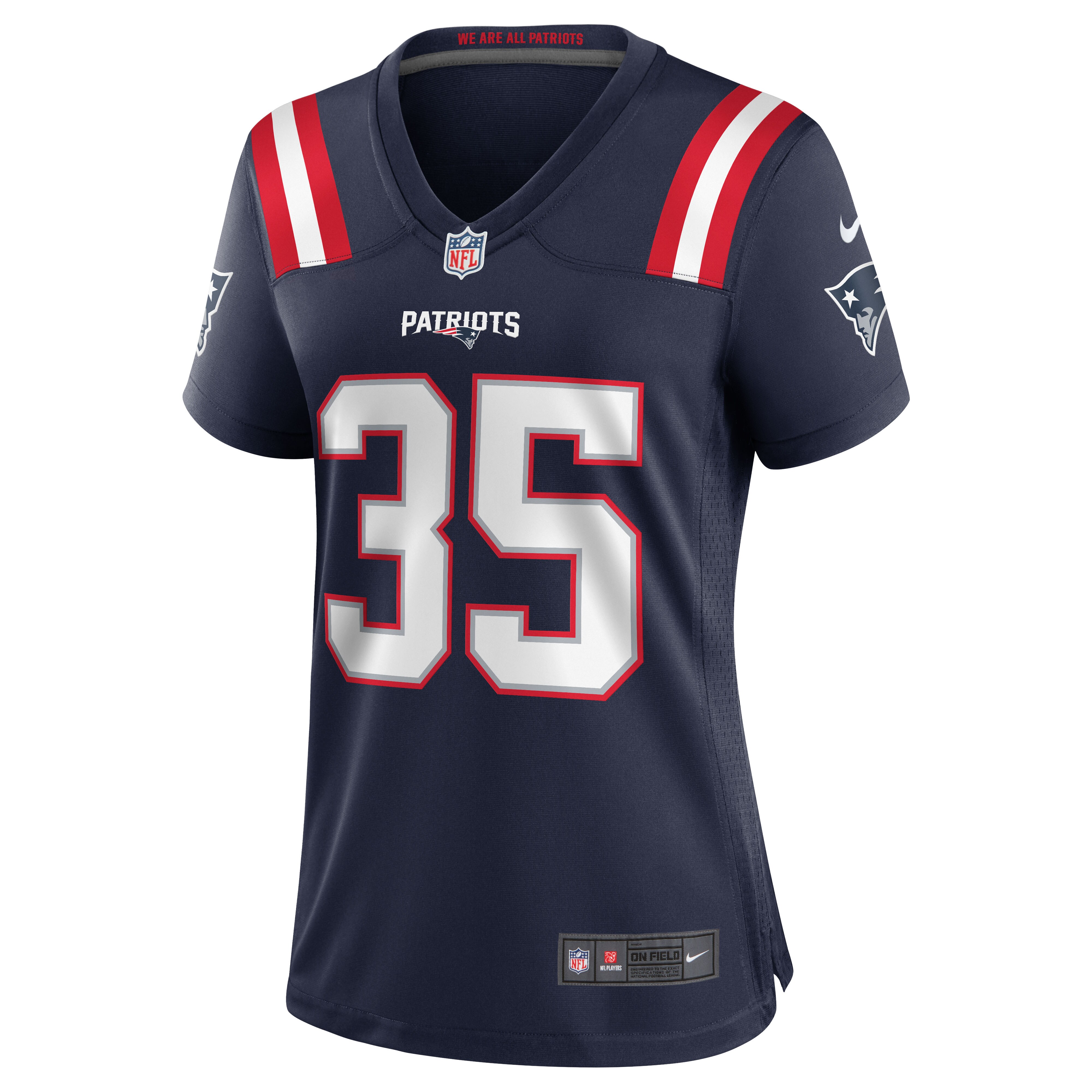 Kyle Dugger New England Patriots Nike Women's Team Game Jersey - Navy - vstockx