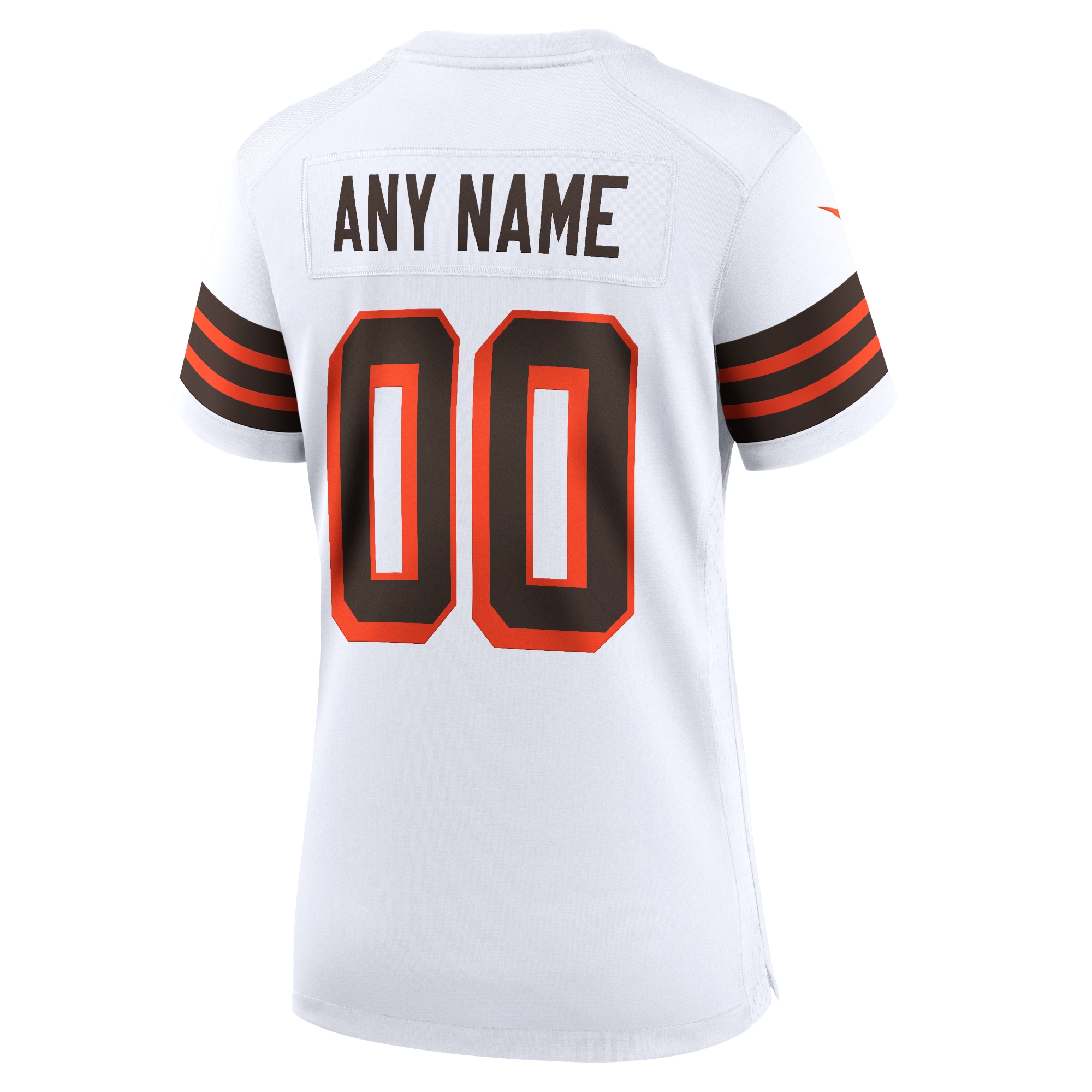Cleveland Browns Nike Women's 1946 Collection Alternate Custom Jersey - White - vstockx