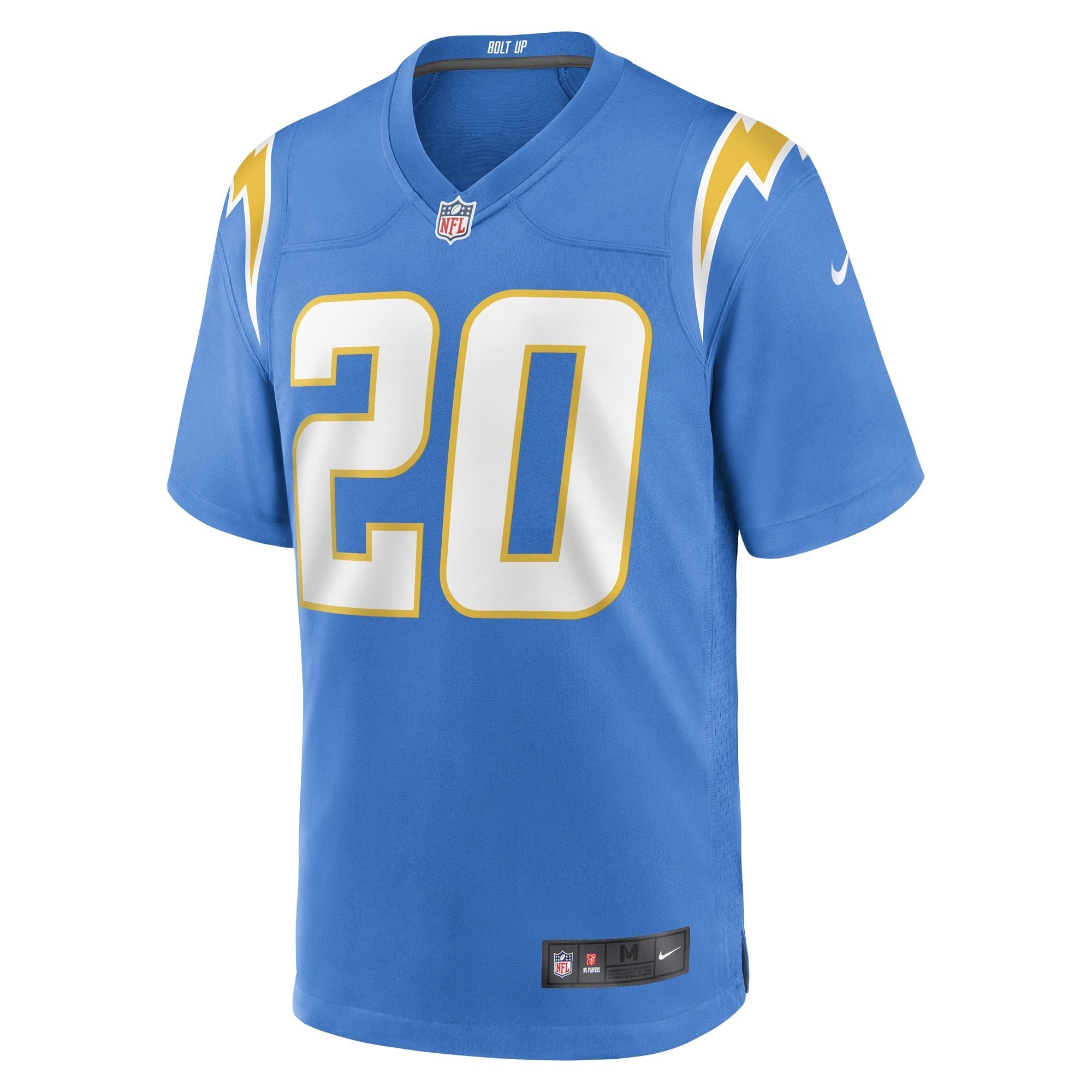 Men's Nike Sony Michel Powder Blue Los Angeles Chargers Game Player Jersey - vstockx