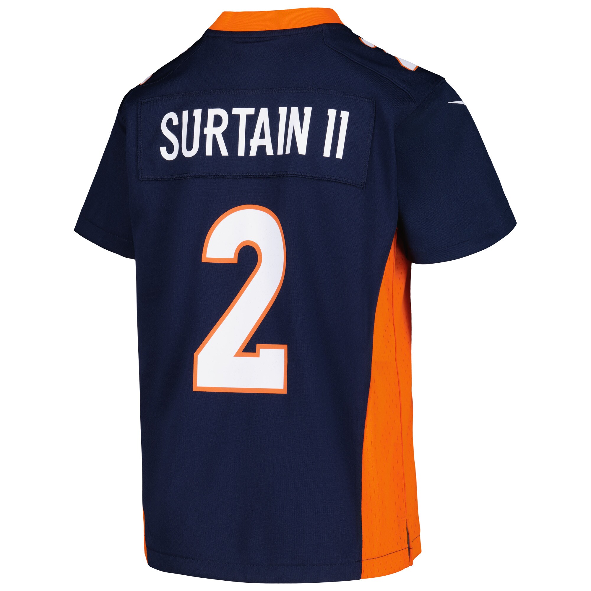 Patrick Surtain II Denver Broncos Nike Youth Game Jersey - Navy - vstockx