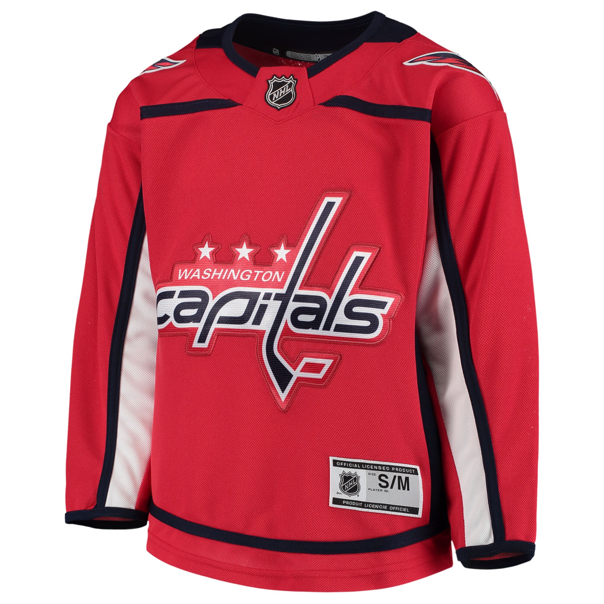 Washington Capitals Youth Home Premier Team Jersey - Red - vstockx