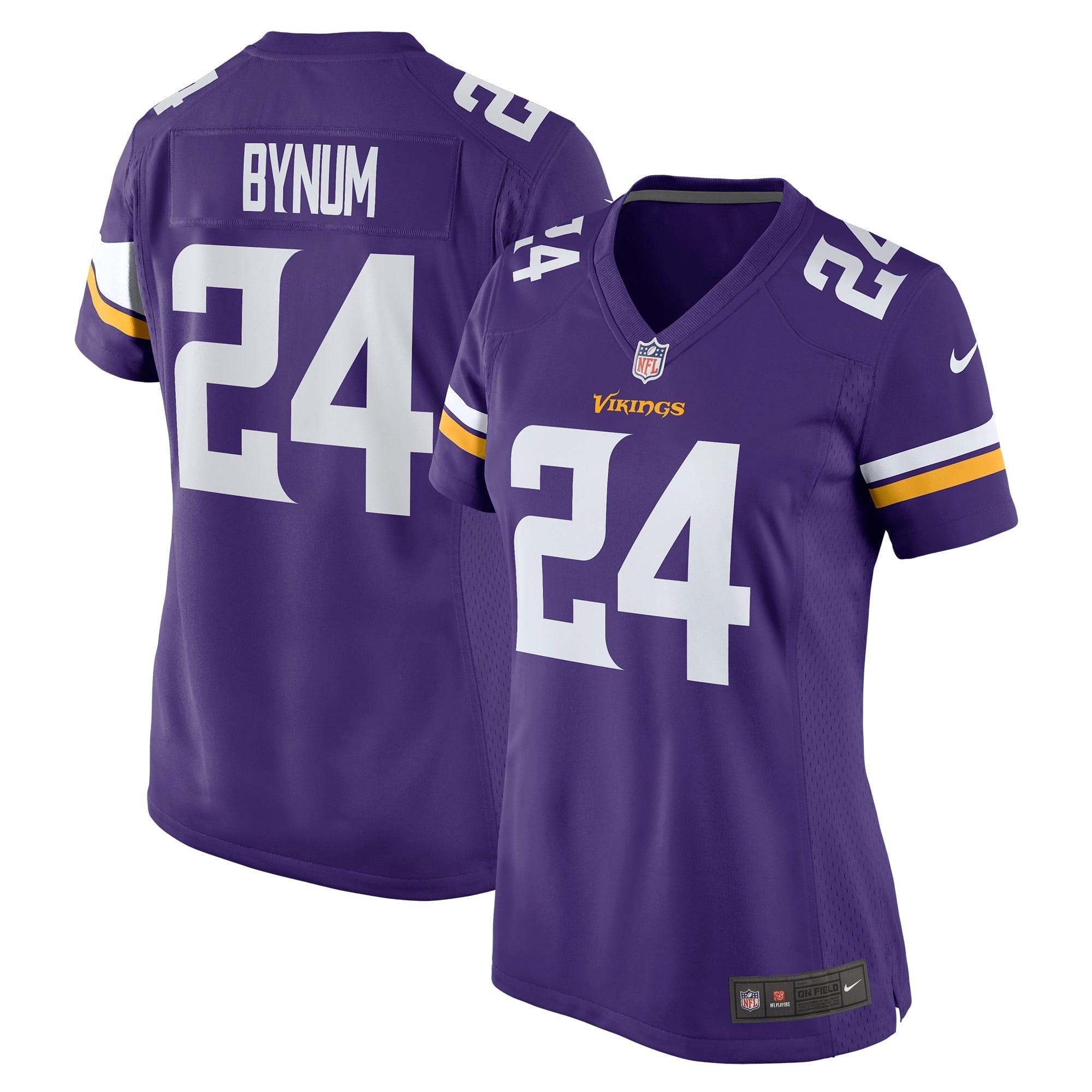 Women's Nike Camryn Bynum Purple Minnesota Vikings Player Game Jersey - vstockx
