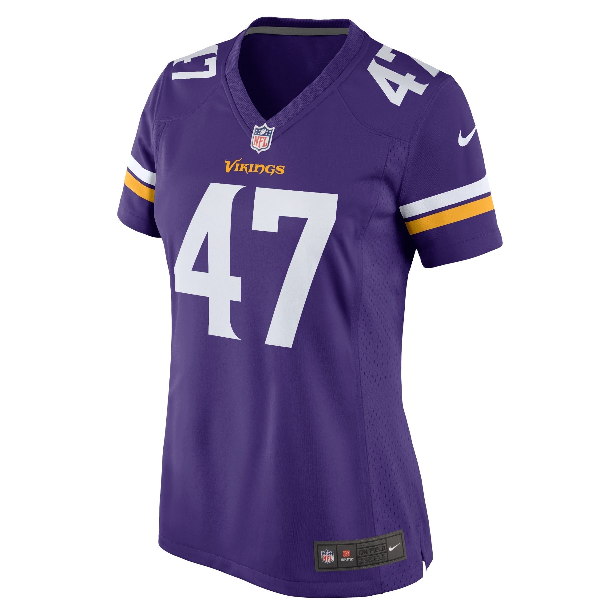 Women's Nike William Kwenkeu Purple Minnesota Vikings Home Game Player Jersey - vstockx
