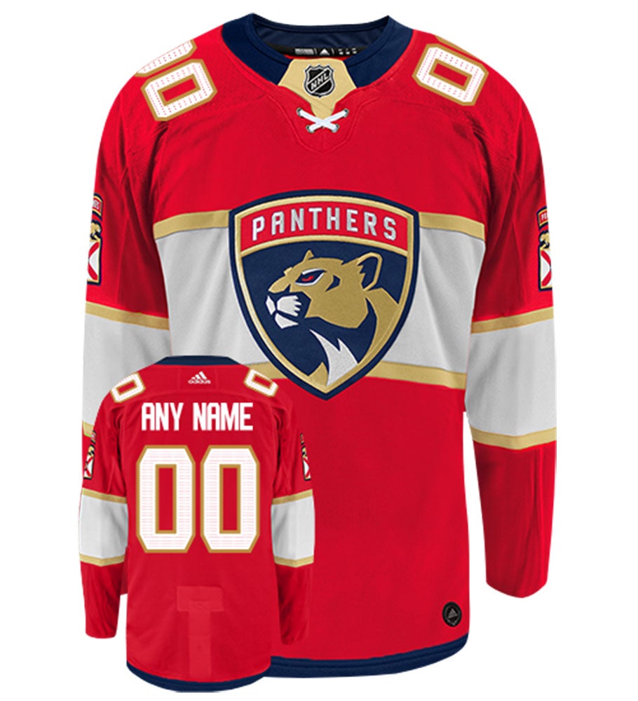 Florida Panthers Adidas Authentic Home NHL Hockey Jersey - vstockx
