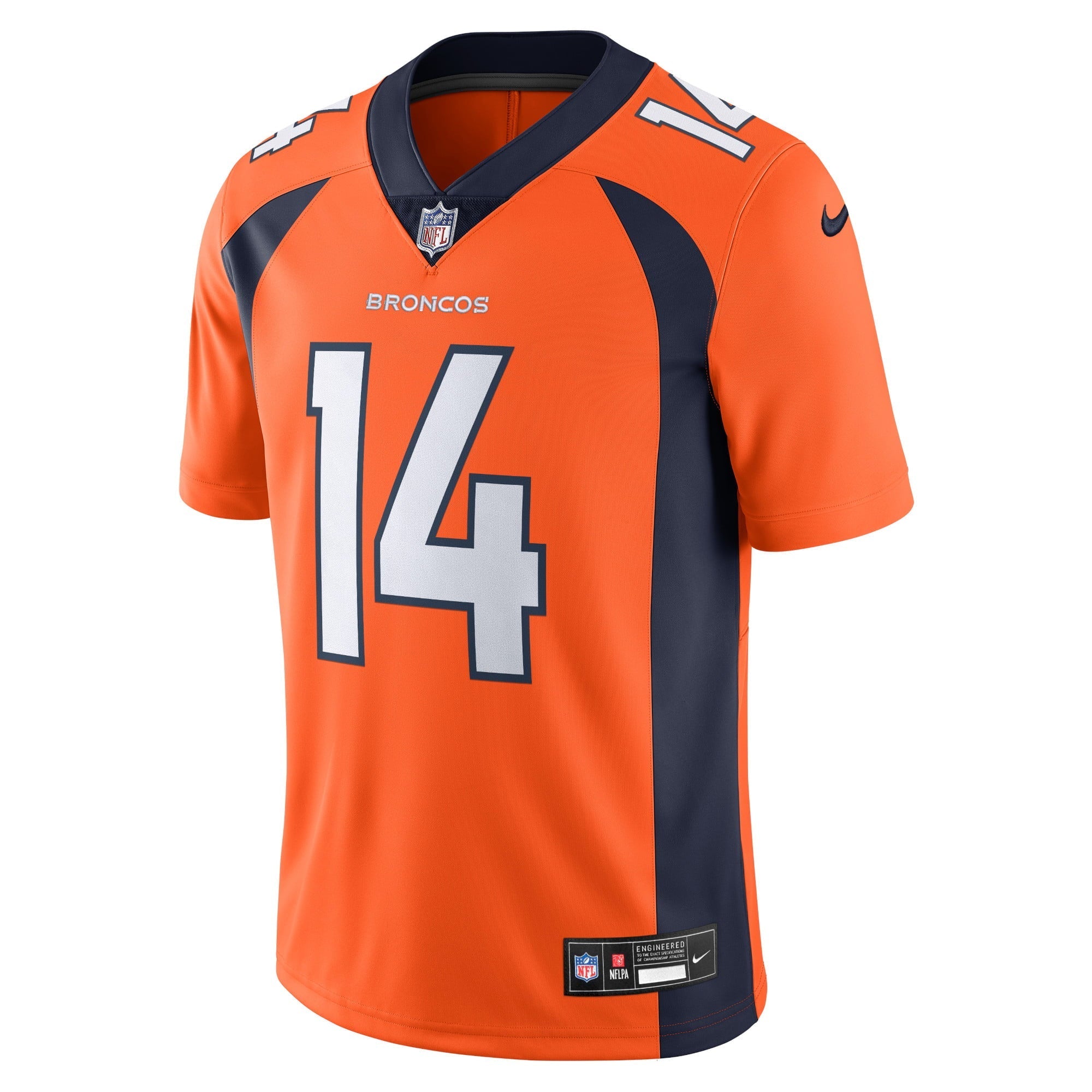 Men's Nike Courtland Sutton Orange Denver Broncos Vapor Untouchable Limited Jersey - vstockx