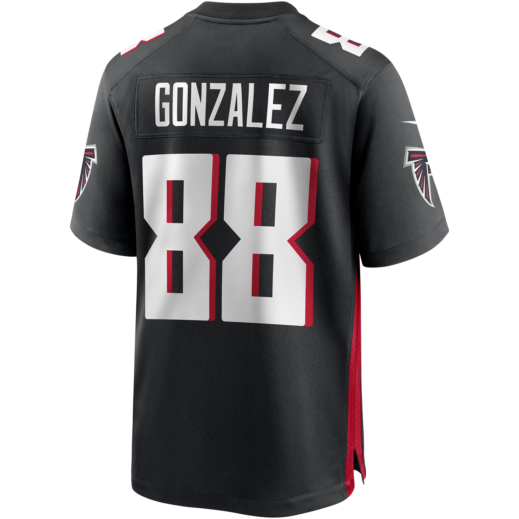 Tony Gonzalez Atlanta Falcons Nike Game Retired Player Jersey - Black - vstockx
