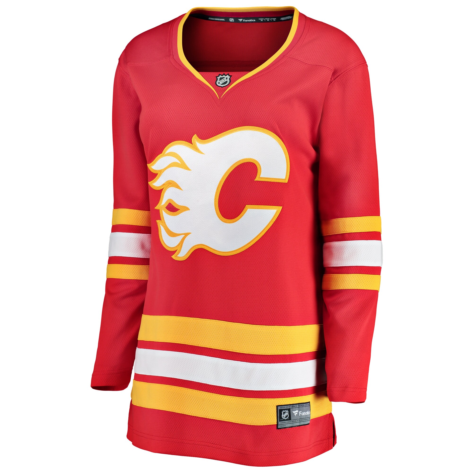 Calgary Flames Fanatics Branded Women's Home Breakaway Jersey - Red - vstockx