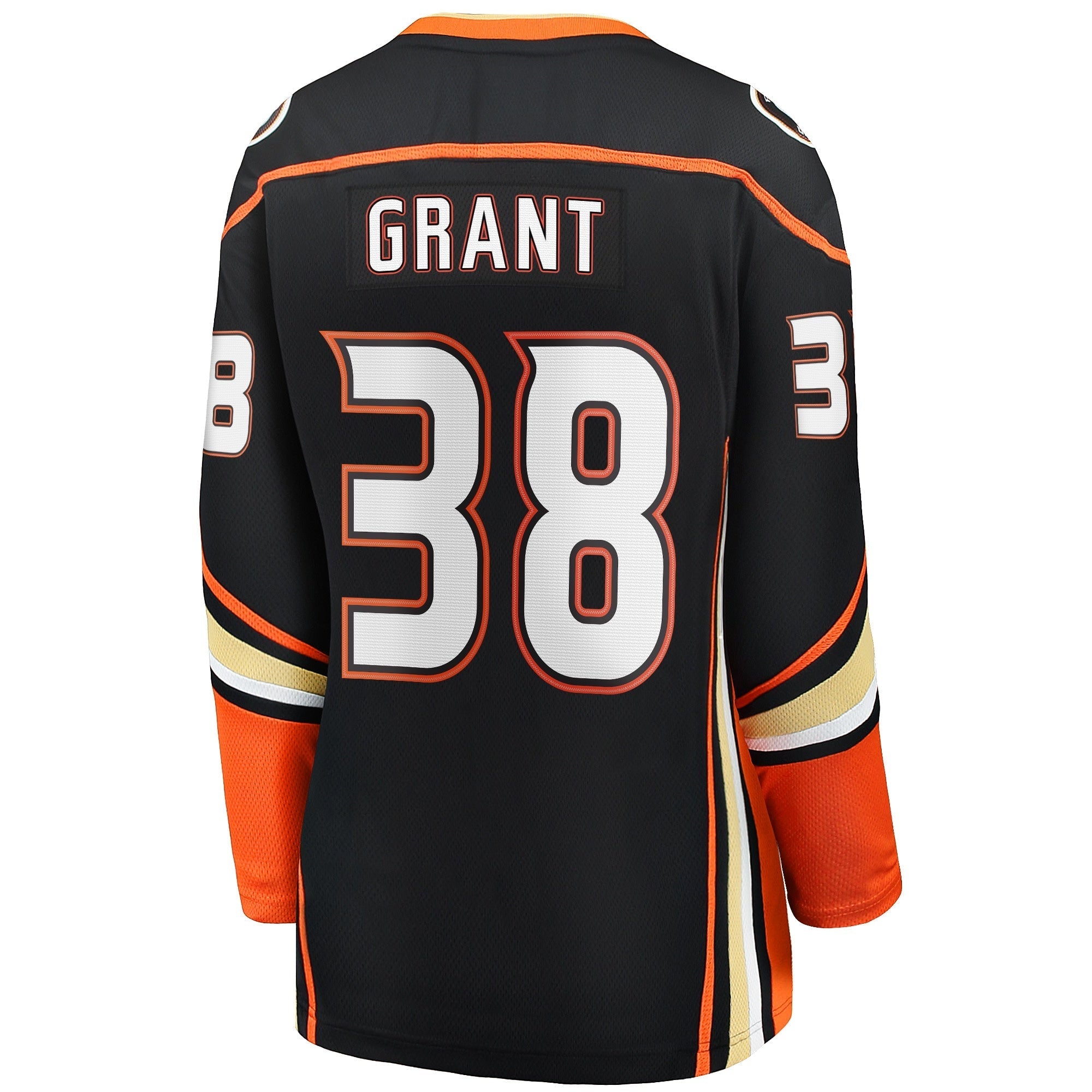 Women's Fanatics Branded Derek Grant Black Anaheim Ducks Home Breakaway Player Jersey - vstockx