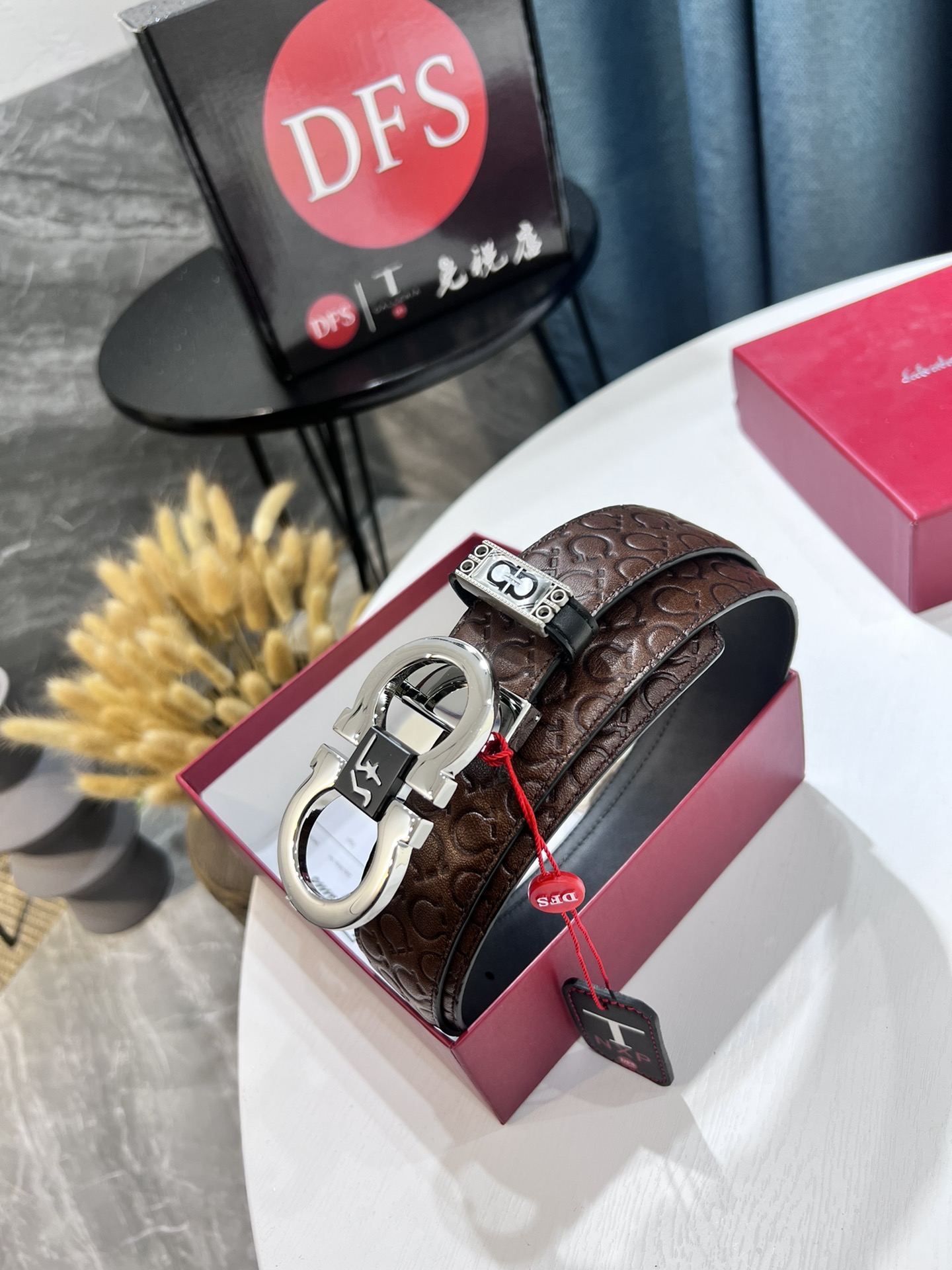 Streetwear Belt Ferragamo 319550 size:3.5cm - vstockx