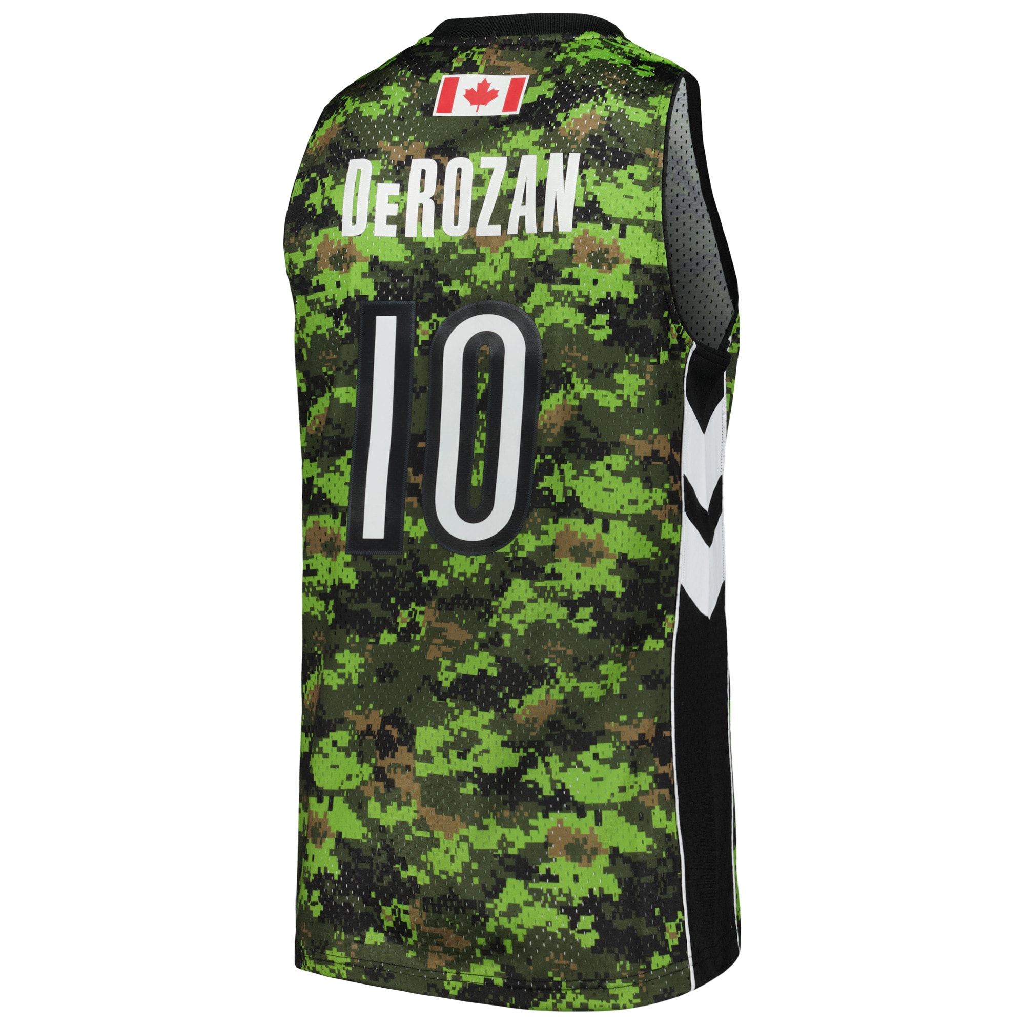DeMar DeRozan Toronto Raptors Mitchell & Ness Hardwood Classics Swingman Jersey - Camo - vstockx