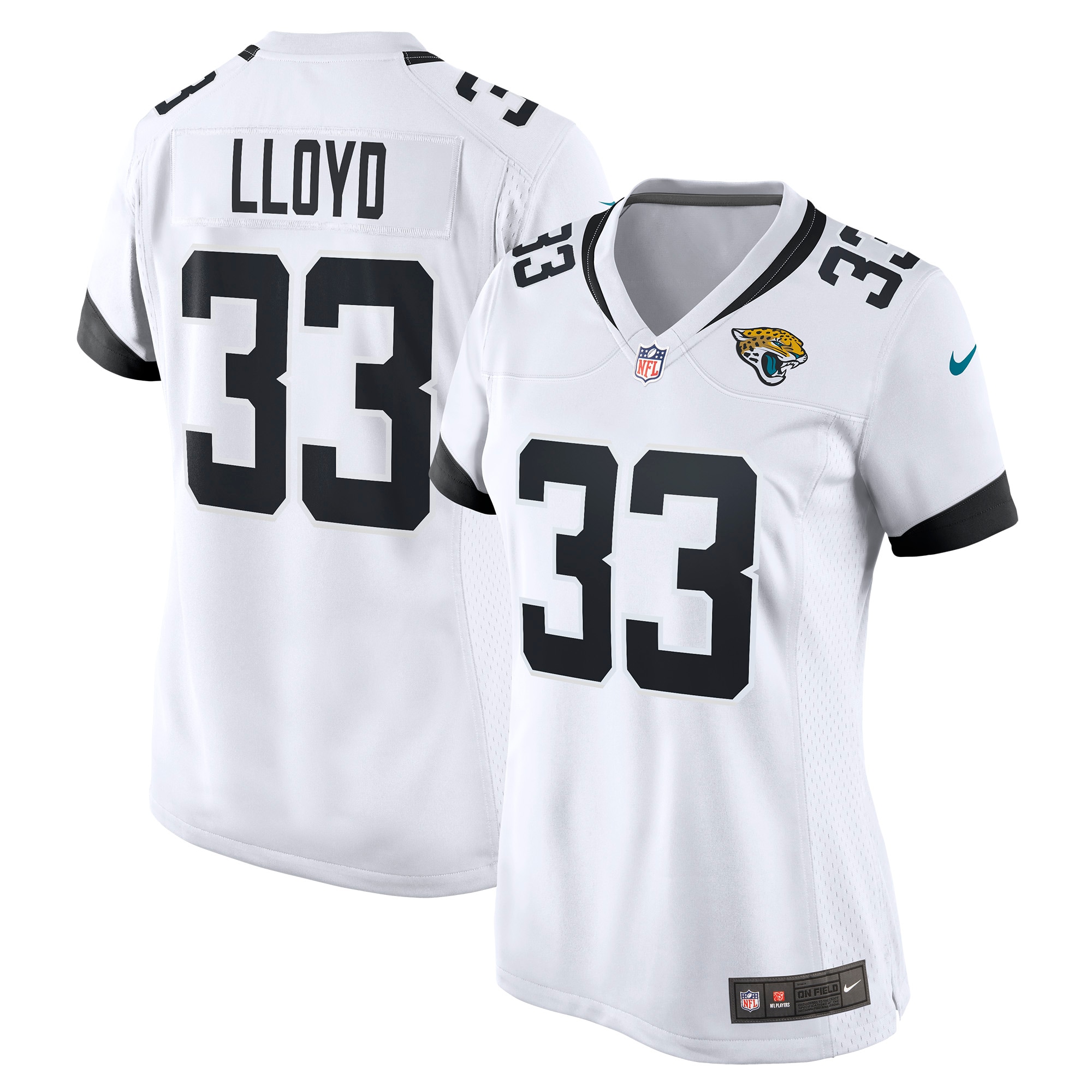 Devin Lloyd Jacksonville Jaguars Nike Women's Away Game Player Jersey - White - vstockx