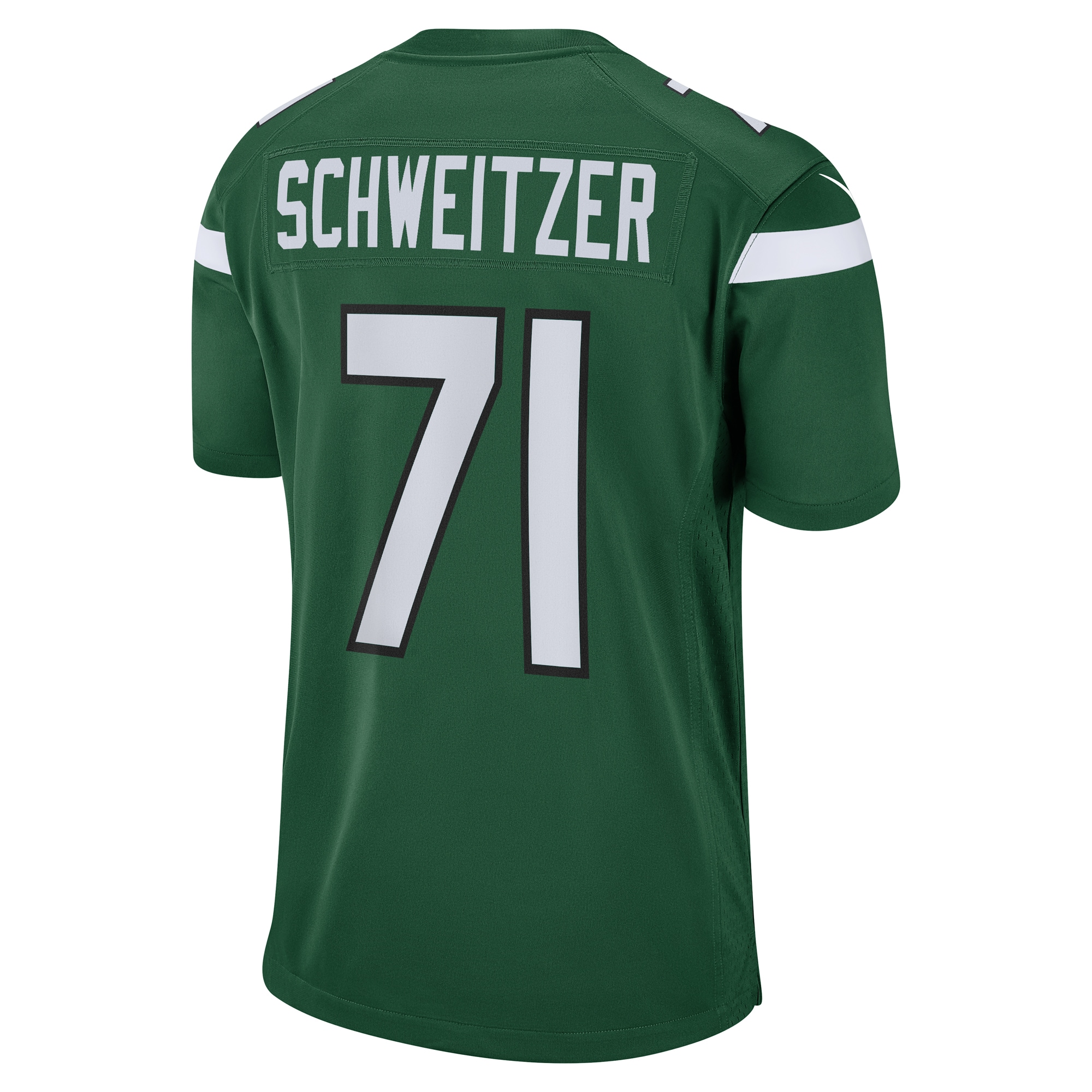 Wes Schweitzer New York Jets Nike Game Jersey - Green - vstockx