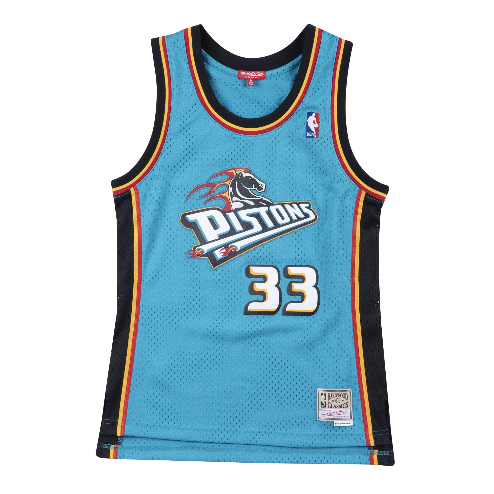 Women's Swingman Jersey Detroit Pistons 1998-99 Grant Hill - vstockx